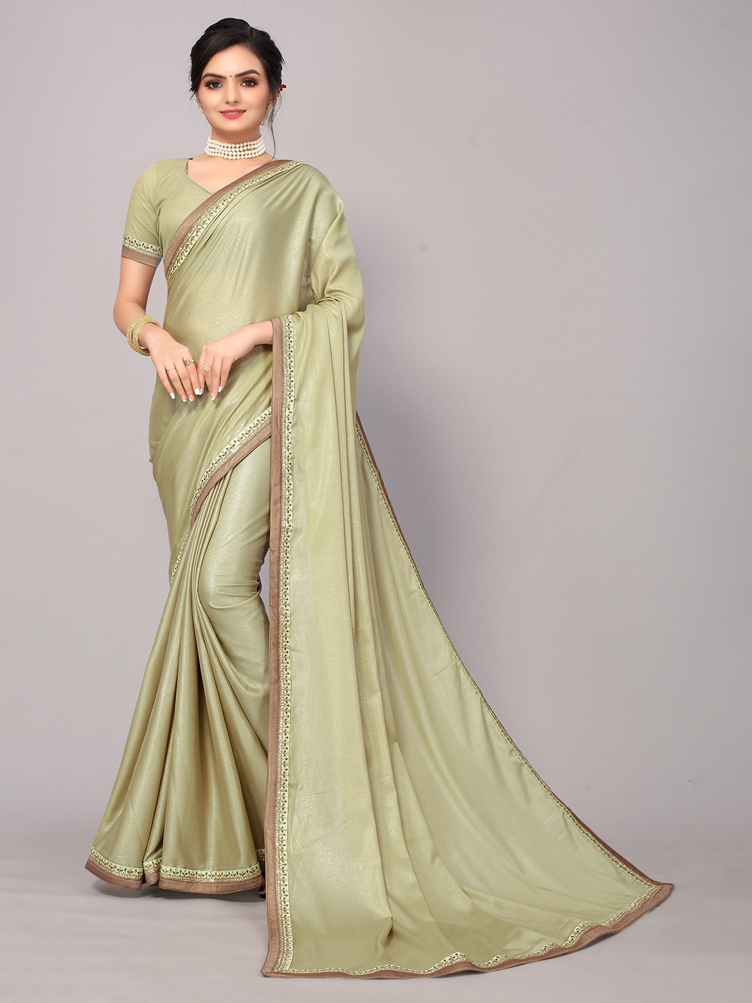 

KALINI Green Saree