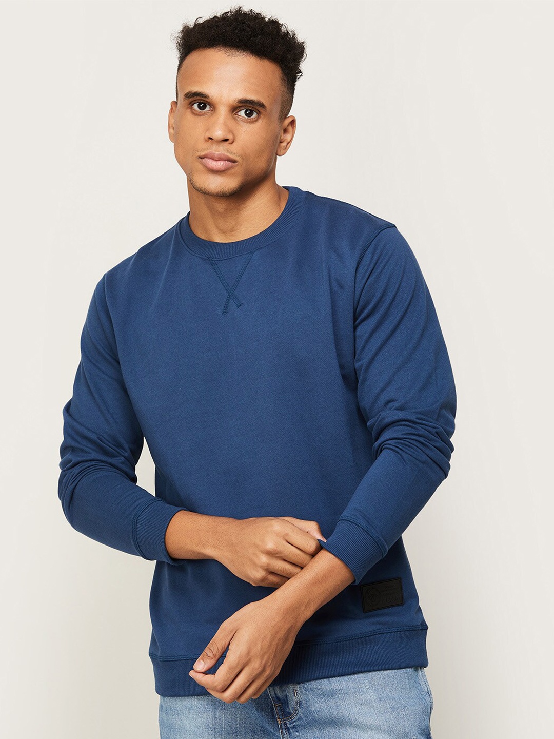

Forca by Lifestyle Men Blue Sweatshirt