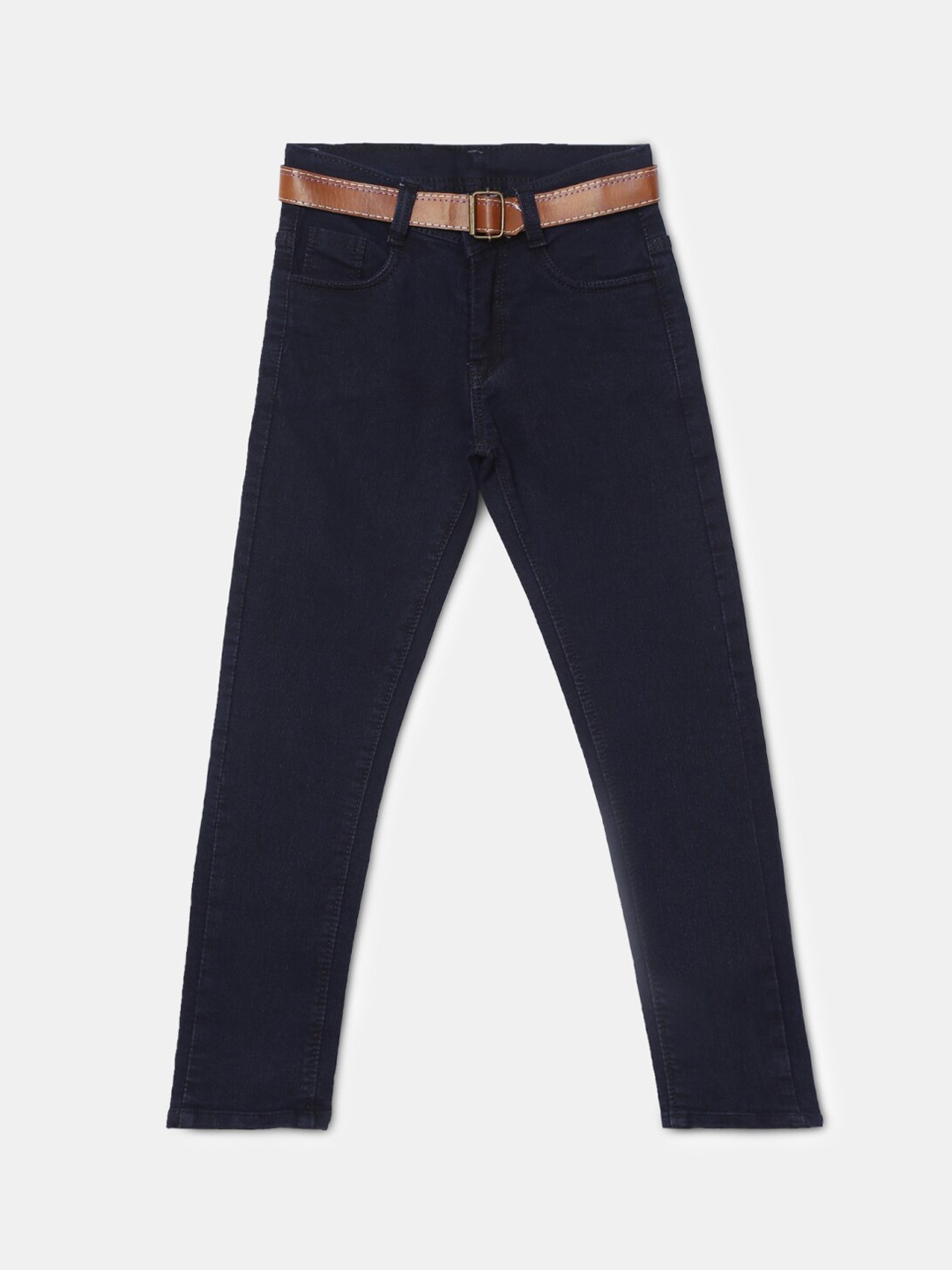 

V-Mart Boys Blue Classic Jeans with Belt