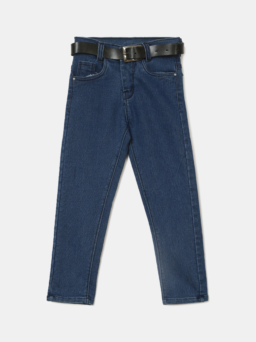 

V-Mart Boys Blue Classic Jeans with Belt