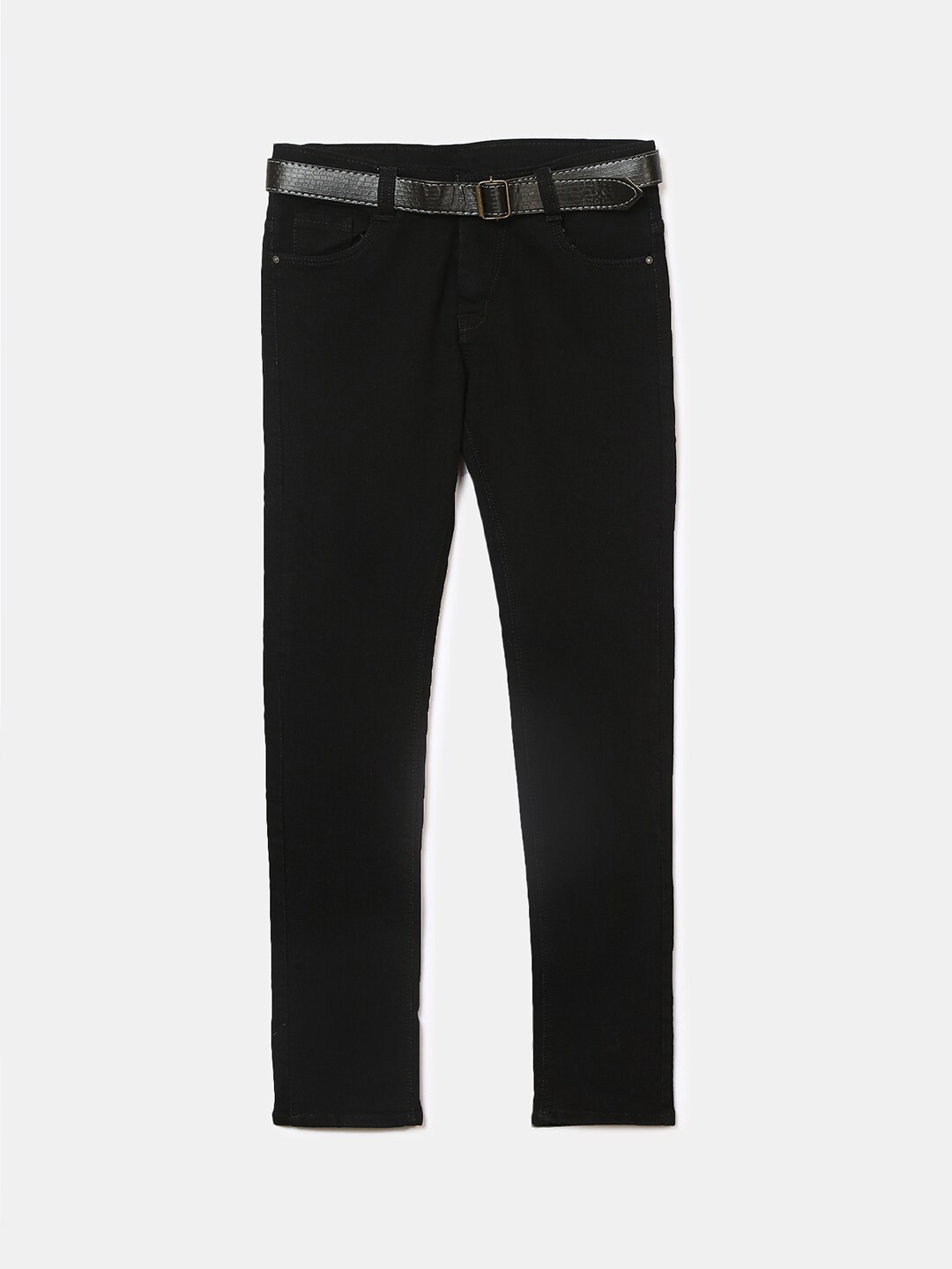

V-Mart Boys Black Classic Jeans with Belt