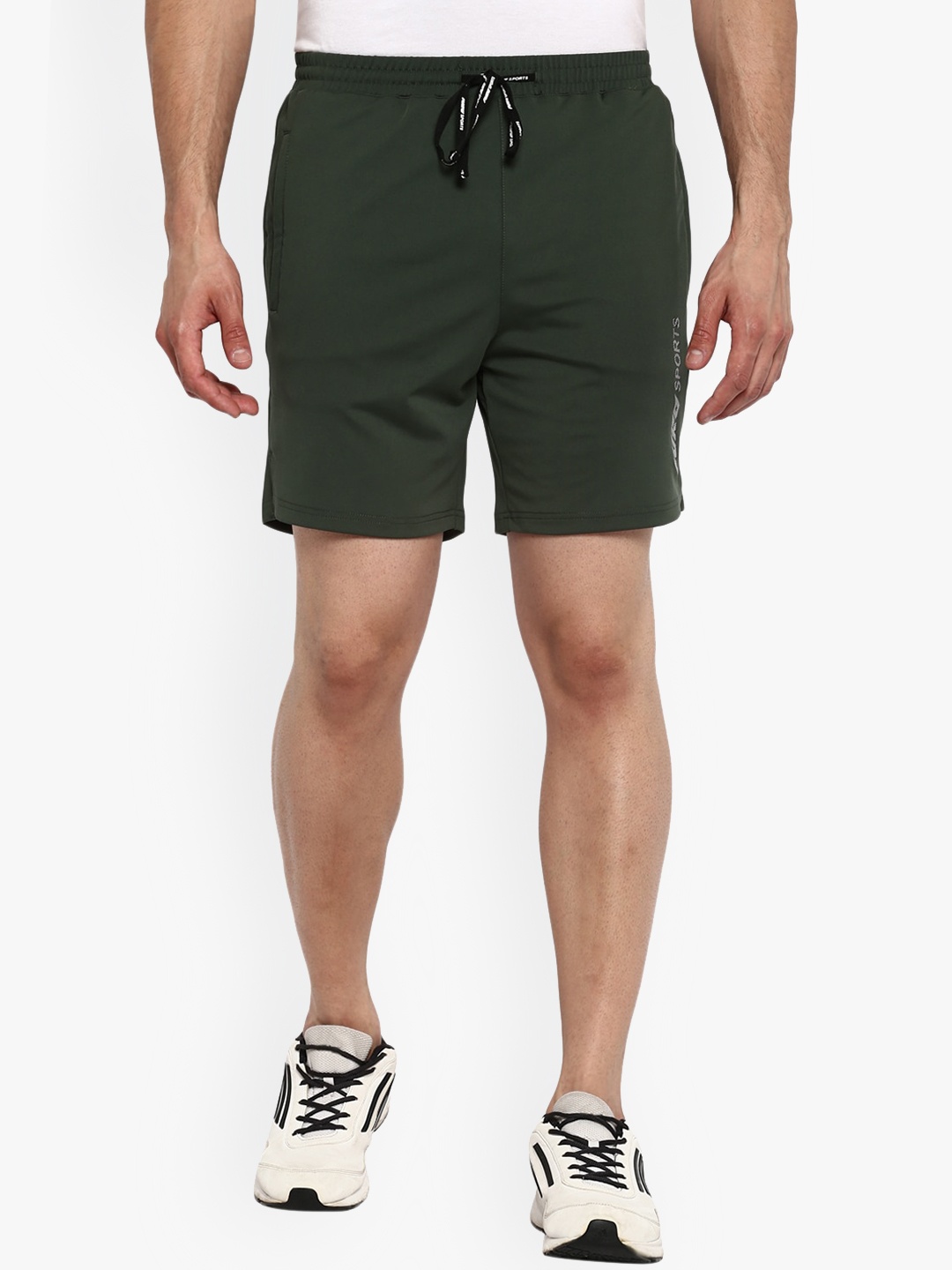 

FURO by Red Chief Men Green Shorts