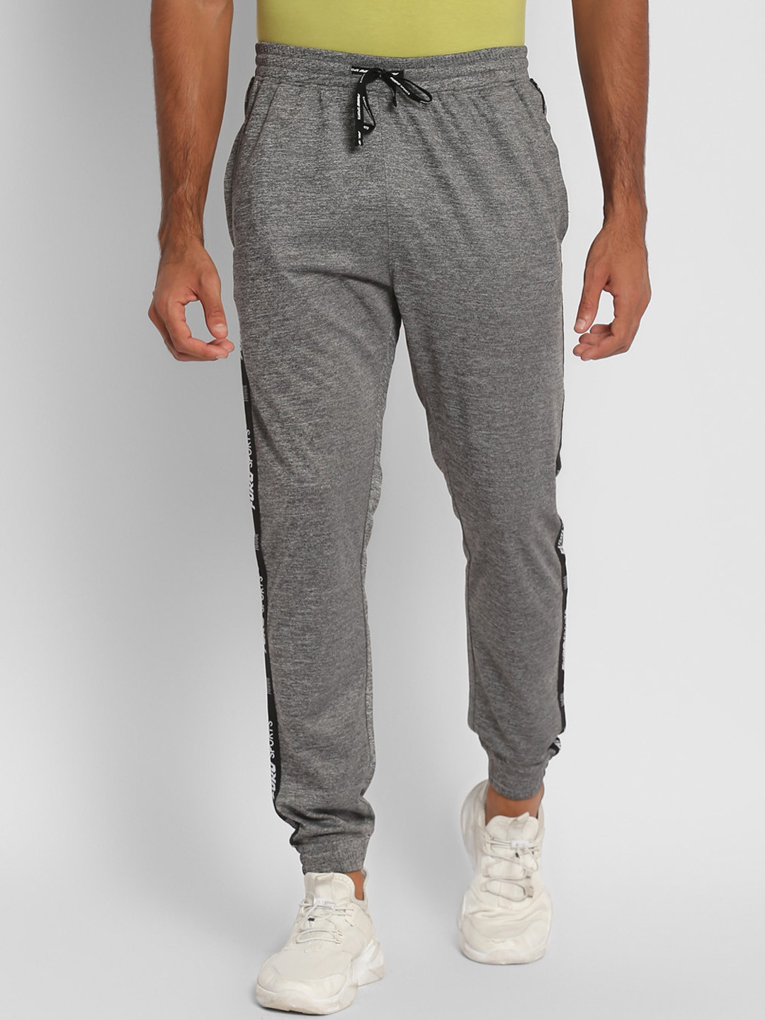

FURO by Red Chief Men Grey Solid Joggers