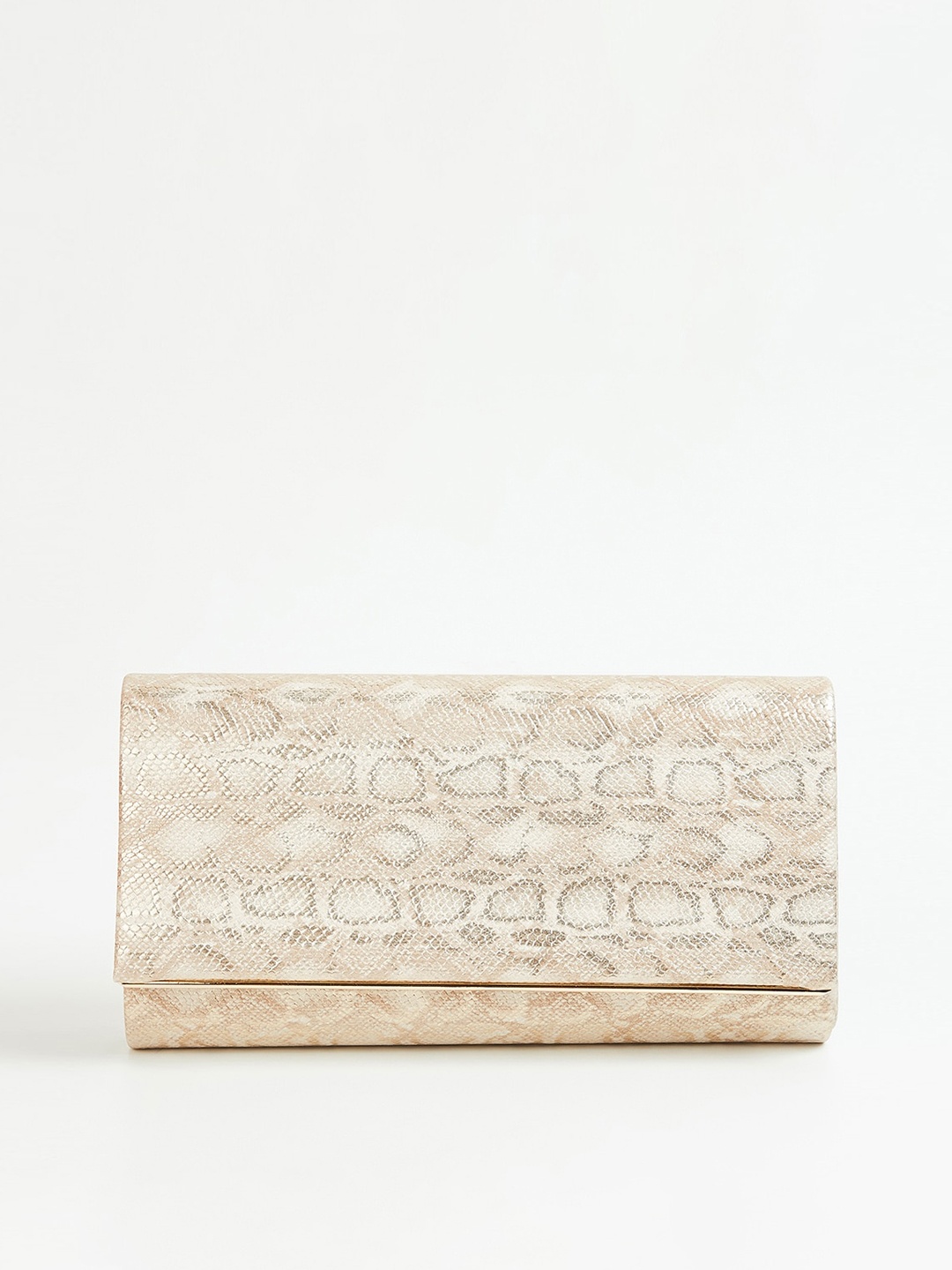 

CODE by Lifestyle Beige Structured Sling Bag