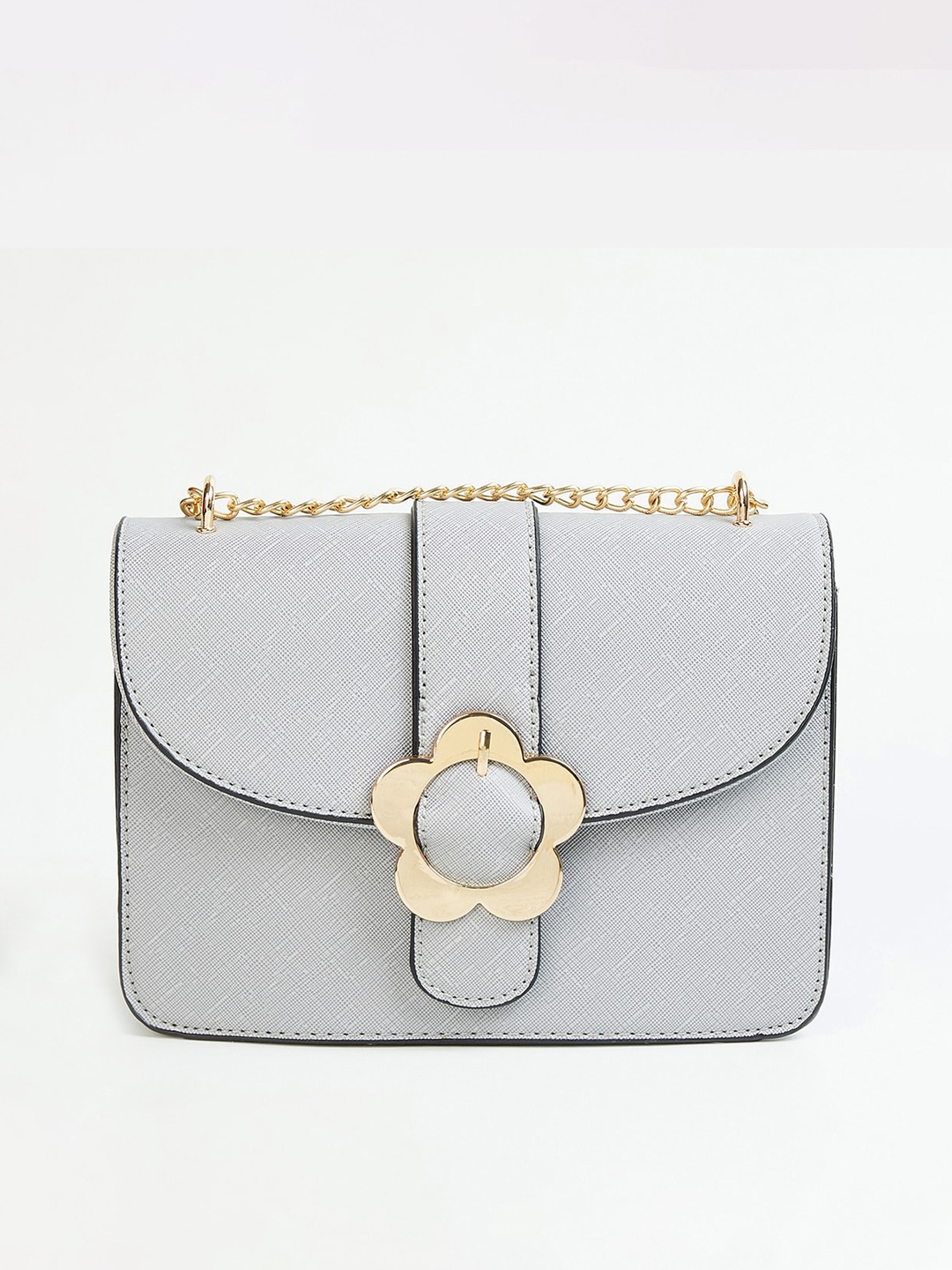 

CODE by Lifestyle Grey Bowling Sling Bag