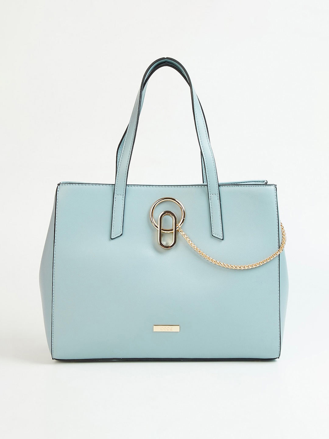 

CODE by Lifestyle Blue Structured Handheld Bag