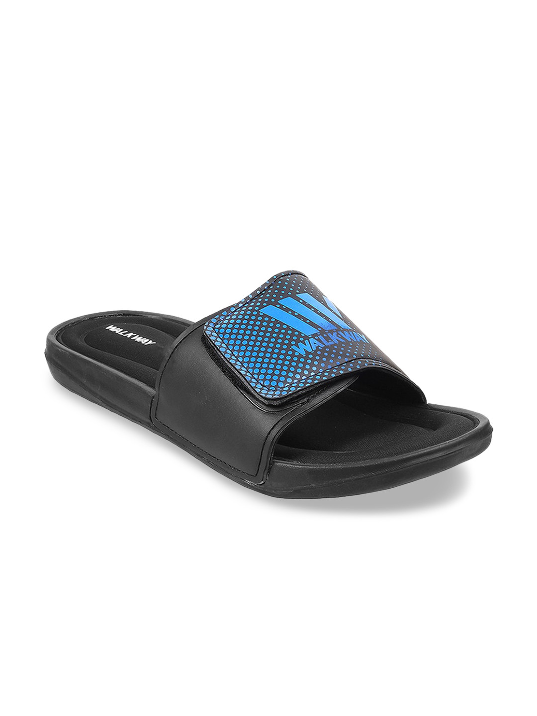 

WALKWAY by Metro Men Black Flip Flop