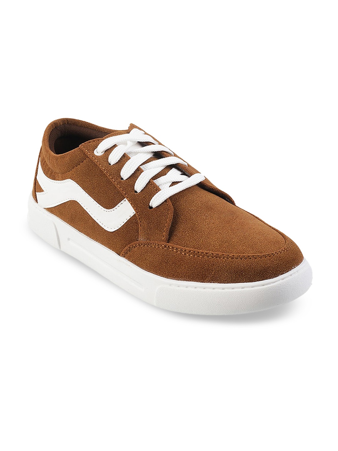 

WALKWAY by Metro Men Tan Brown Suede Sneakers