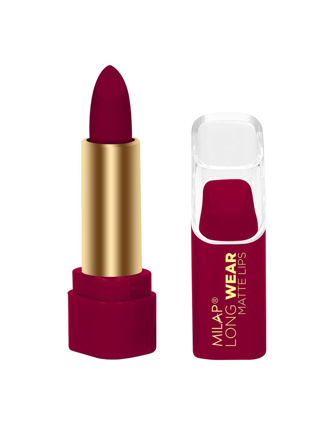 

MILAP Long Wear Matte Lipstick- Too Bad I'm Bad 4.2 gm, Maroon