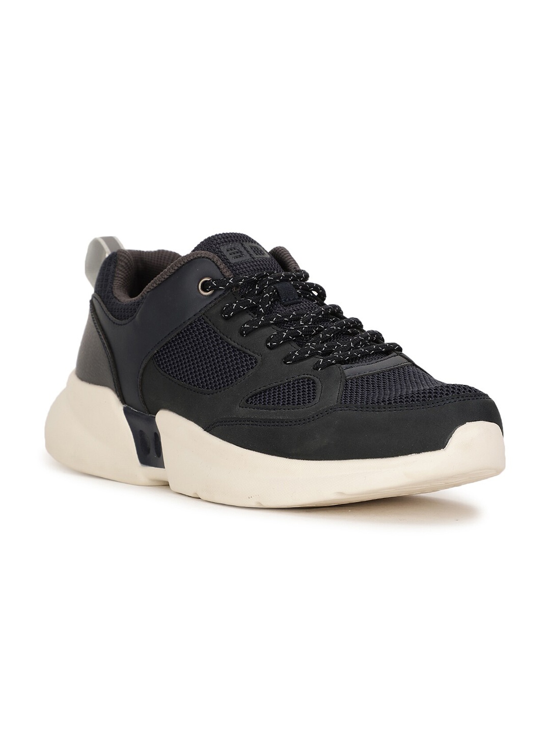 

Bata Men Blue Woven Design Sneakers