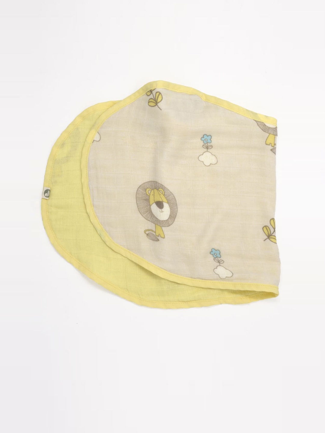 

cocoon care Unisex Kids Yellow Printed Bibs