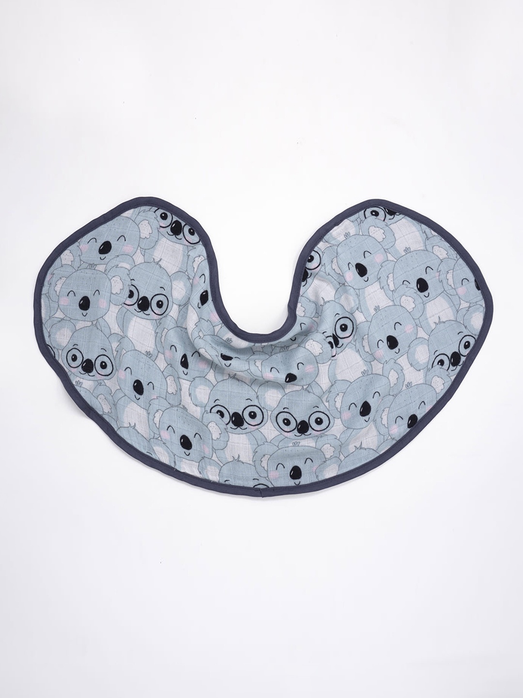 

cocoon care Infants Blue & White Printed Bamboo Bib