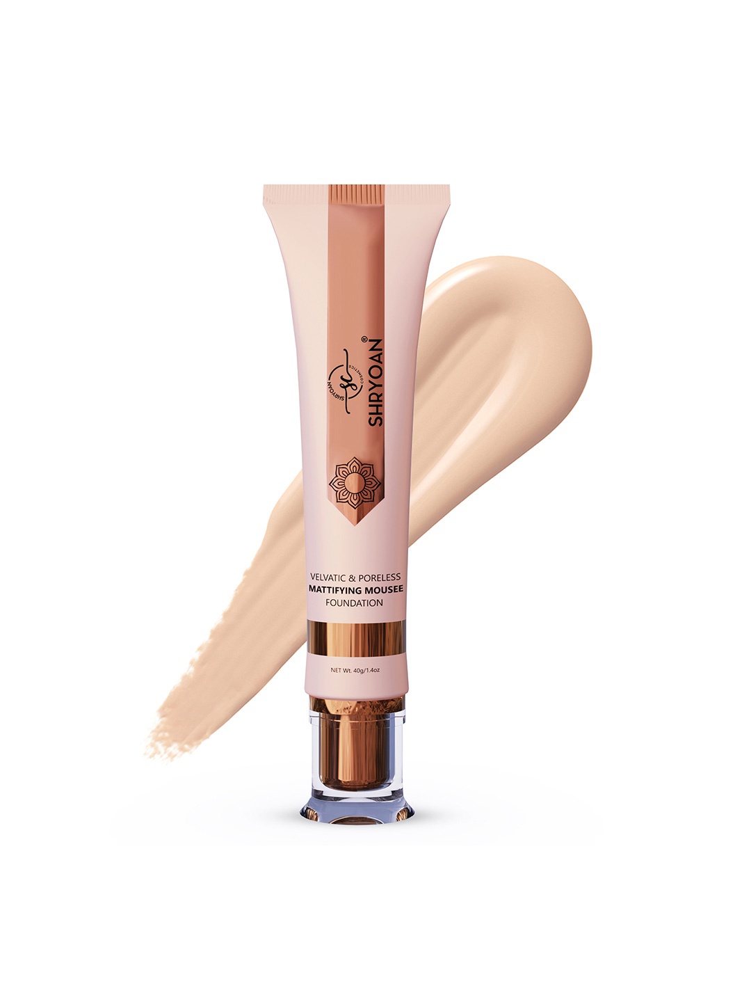 

SHRYOAN Mattifying Mousse Foundation Sheer to Medium Coverage 40g - Shade 01, Beige