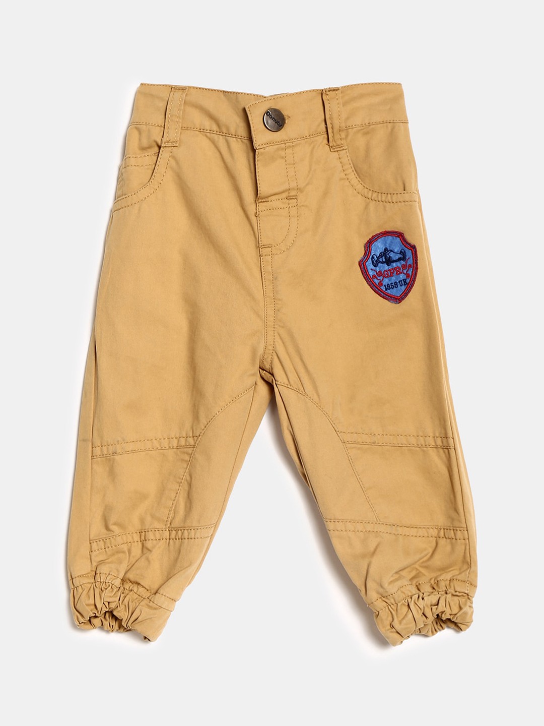 

V-Mart Unisex Kids Yellow Classic Jeans
