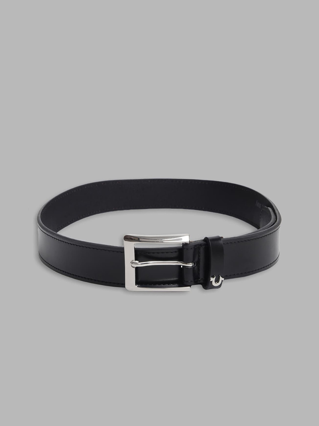 

True Religion Men Black Leather Belt