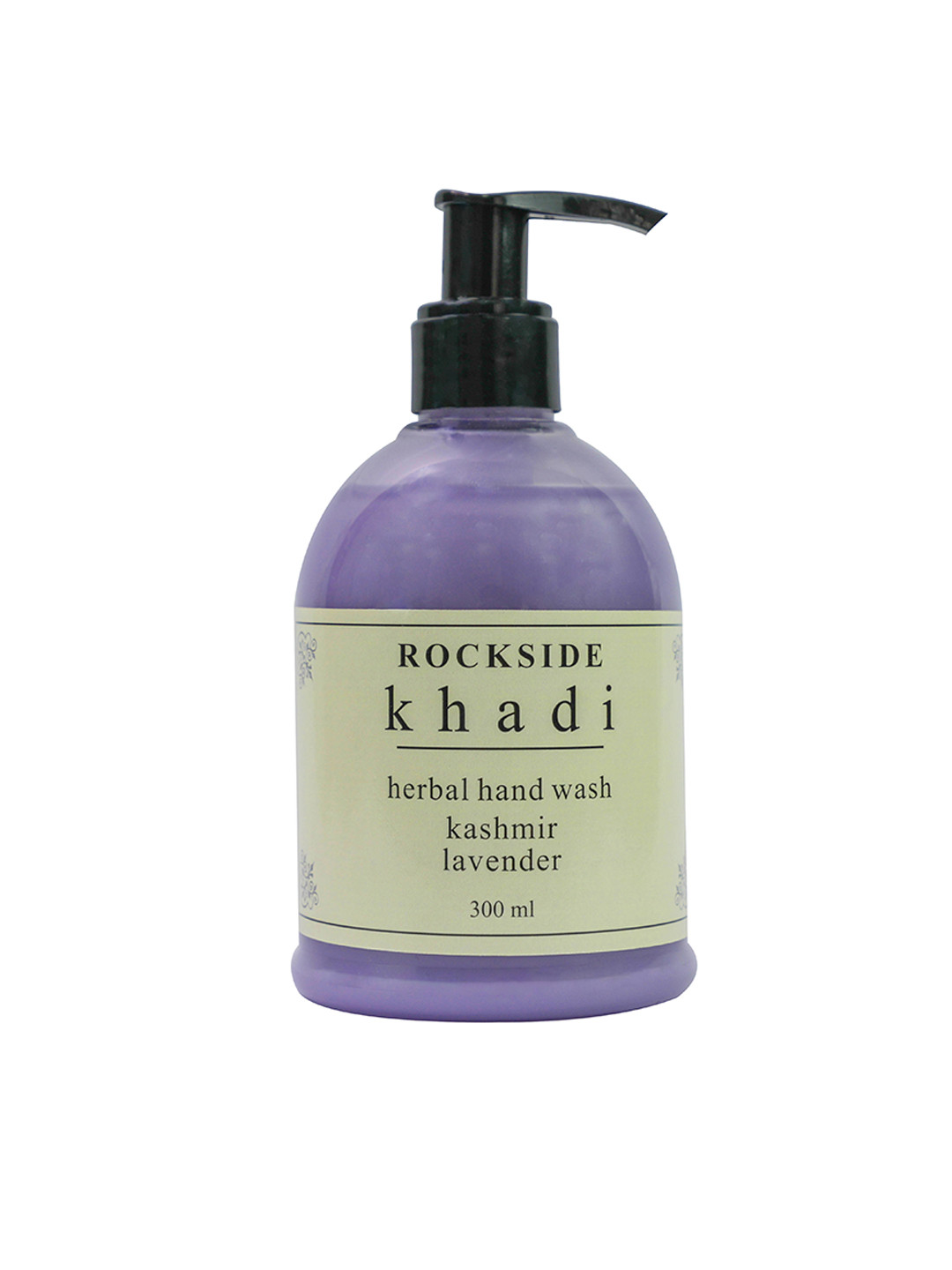 

ROCKSIDE KHADI Kashmir Lavender Herbal Anti-bacterial Hand Wash-300 ml, Purple