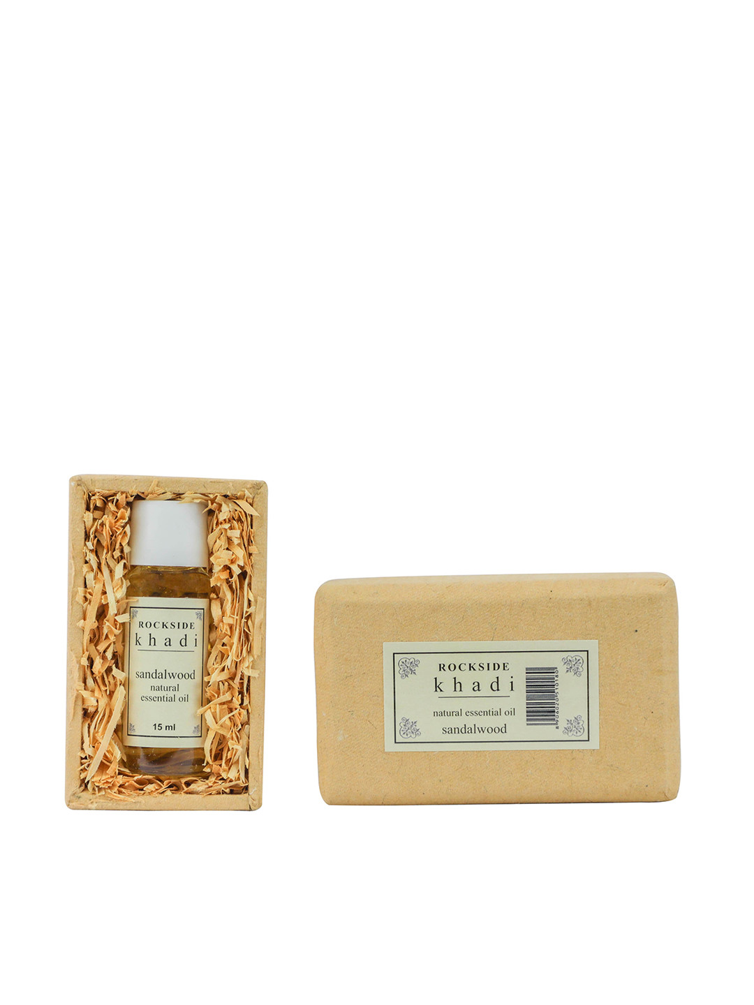 

ROCKSIDE KHADI Sandalwood Natural Essential Oil - 15 ml, Brown