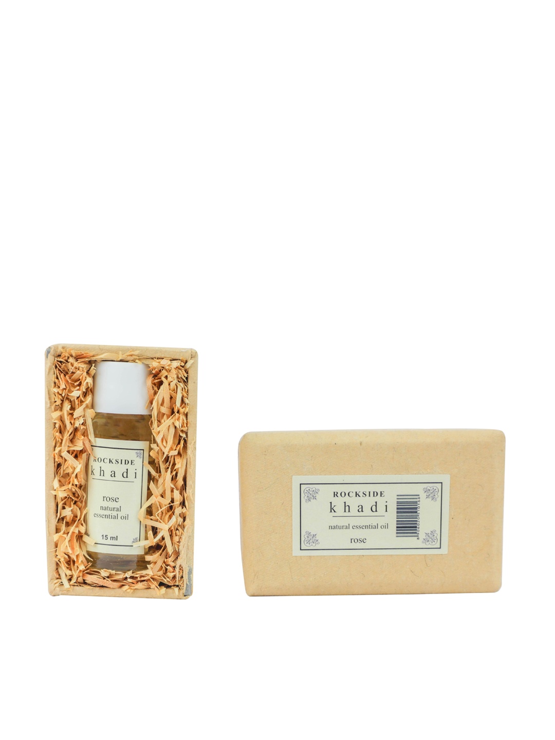 

ROCKSIDE KHADI Herbal Rose Natural Essential Oil - 15 ml, Beige