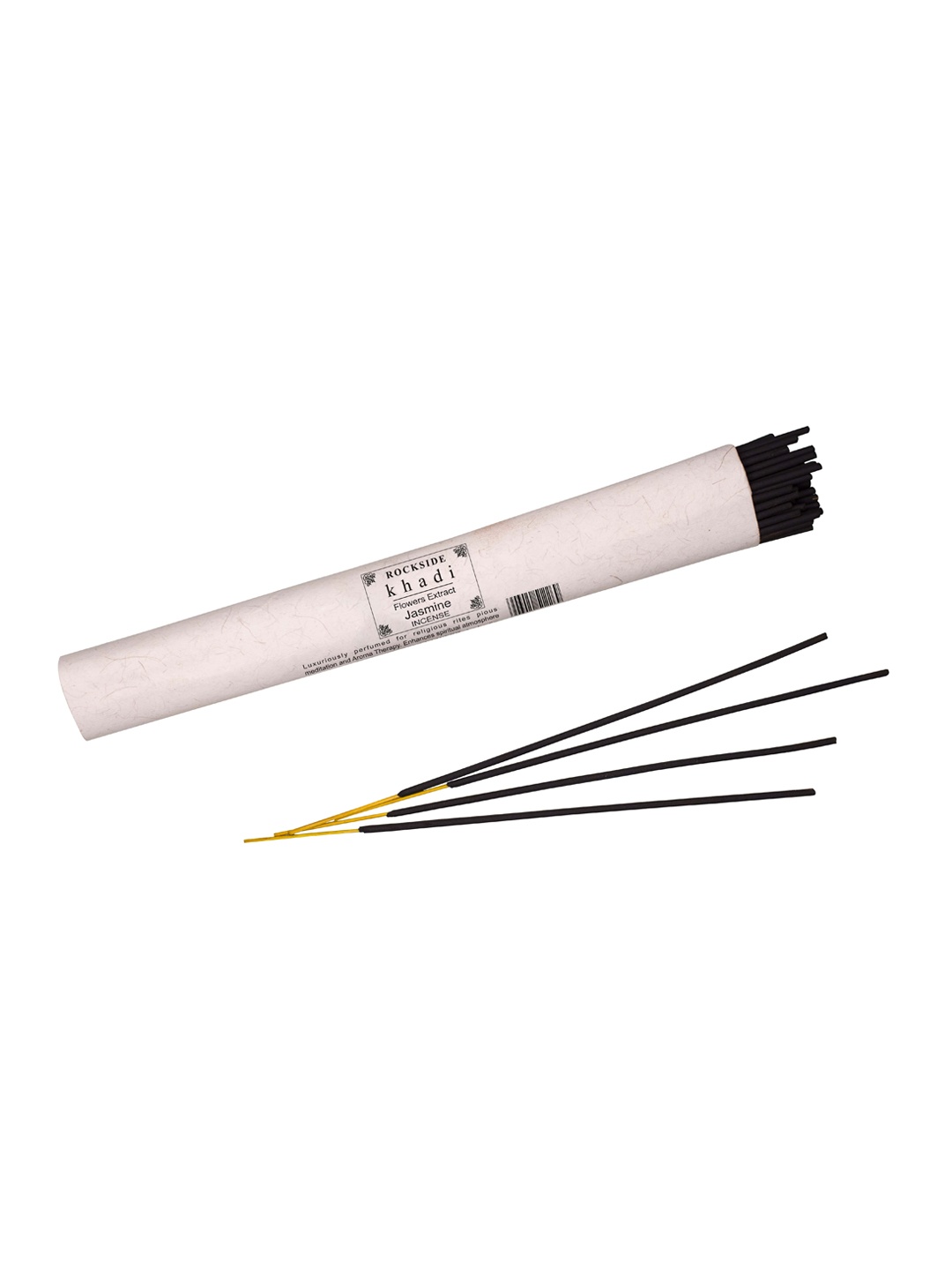 

ROCKSIDE KHADI Black Herbal Jasmine Incense Sticks