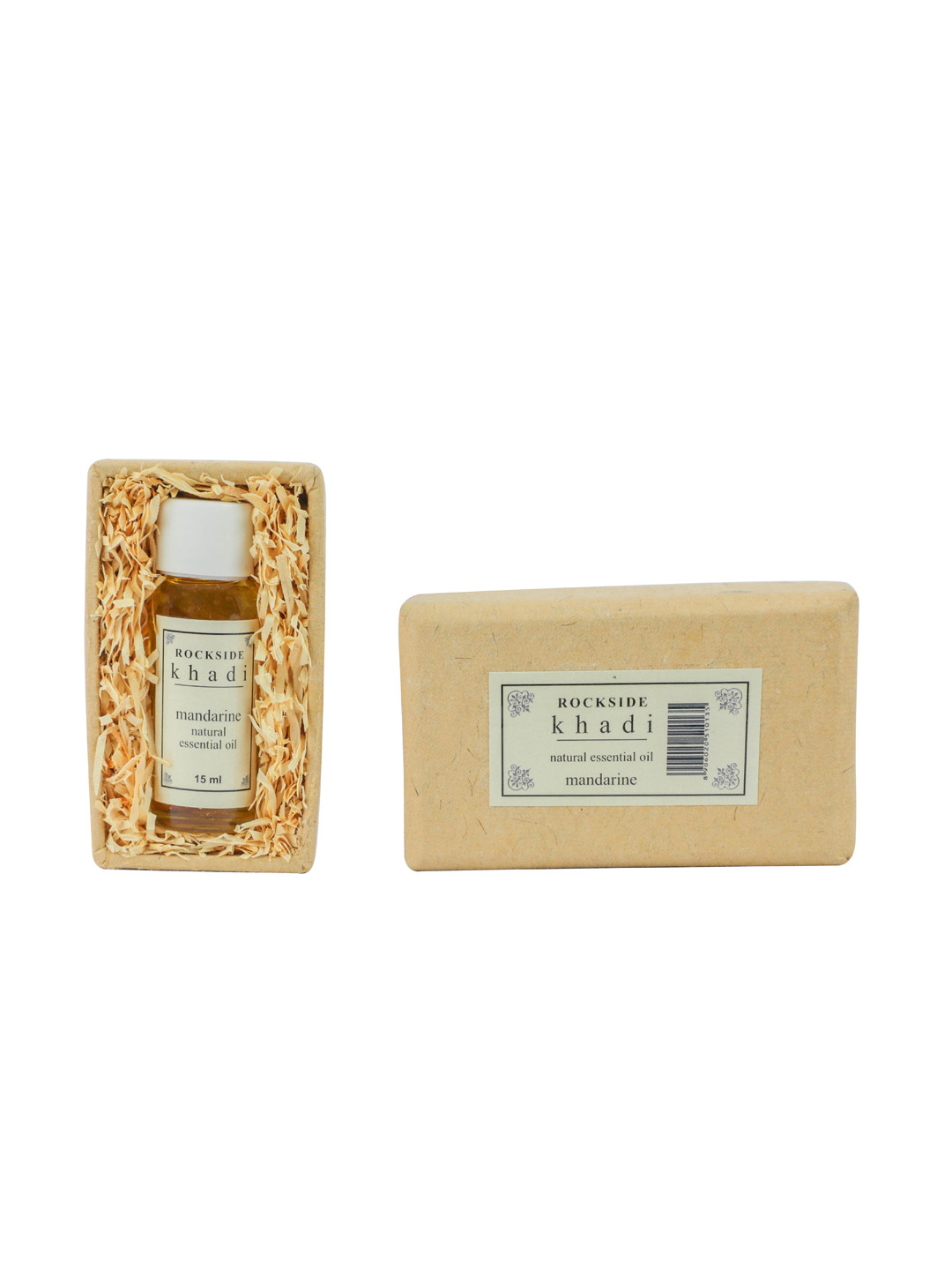 

ROCKSIDE KHADI Mandarine Herbal Natural Essential Oil - 15 ml, Brown