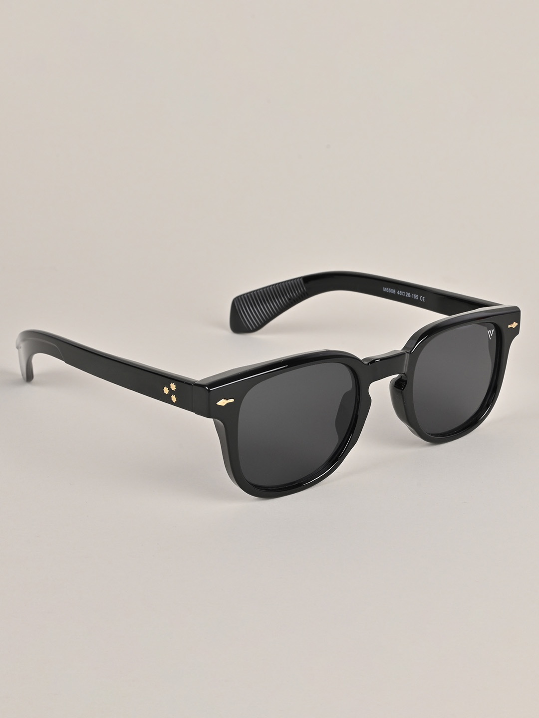 

Voyage Women Black Lens & Black Wayfarer Sunglasses with UV Protected Lens
