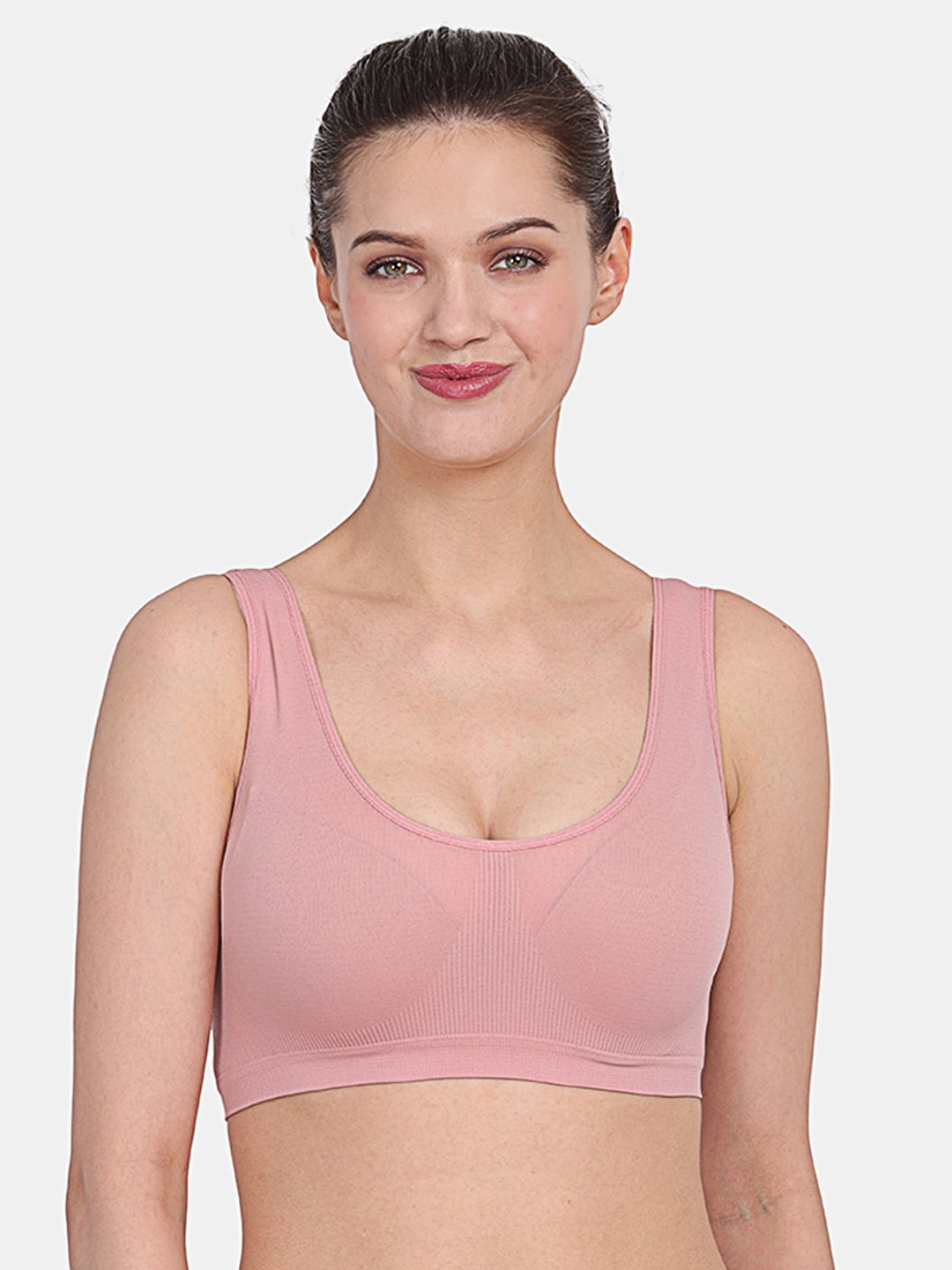 

Amour Secret Women Peach-Coloured Non Padded Bra