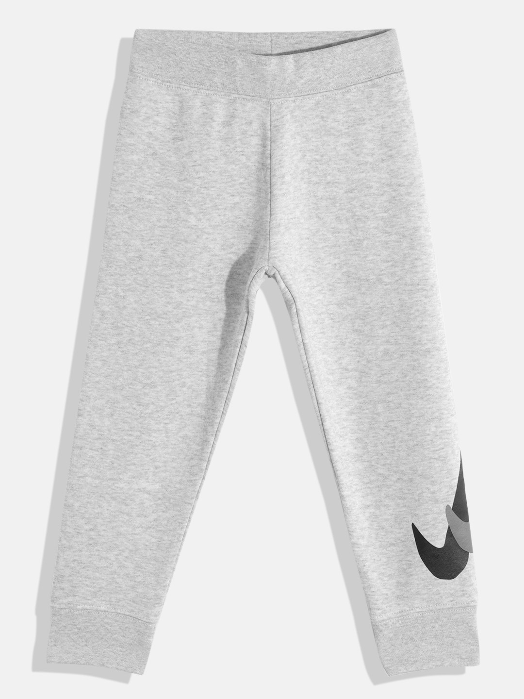 

Nike Girls Grey Melange Brand Logo Detail Joggers