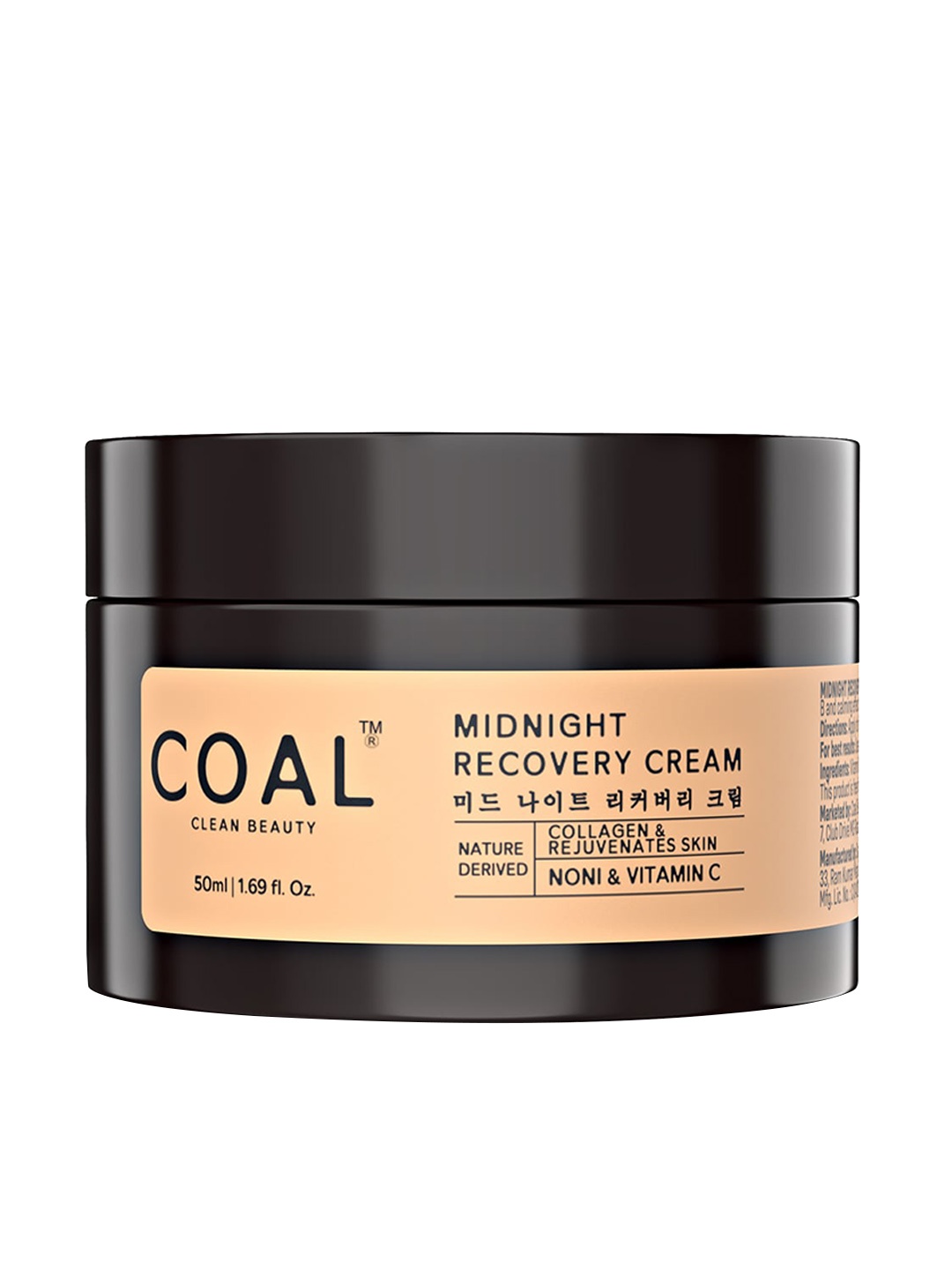 

COAL CLEAN BEAUTY Beauty Midnight Recovery Cream, Na