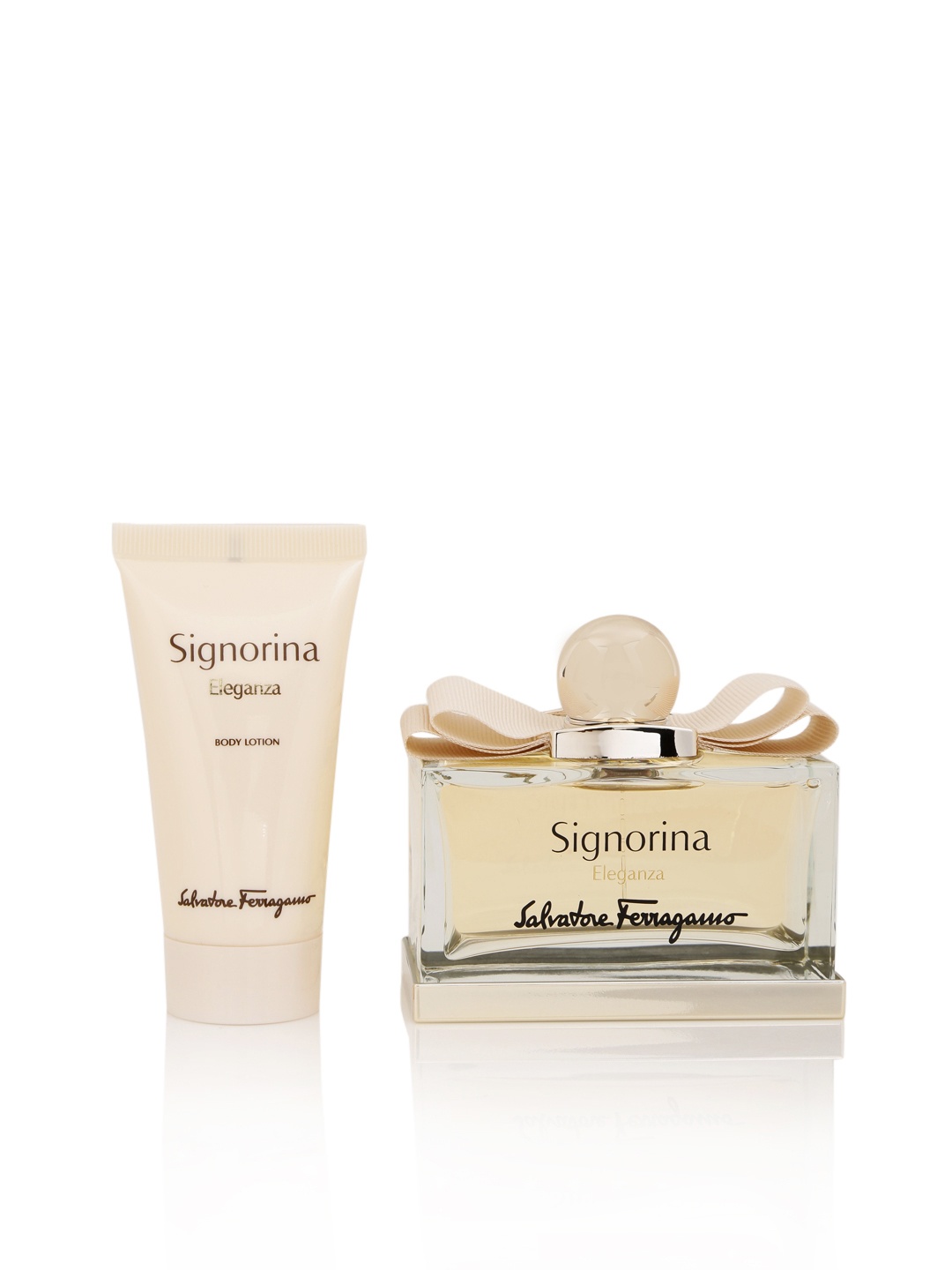 

Salvatore Ferragamo Women Signorina Eleganza Si Set EDP + Lotion + Pouch, Beige