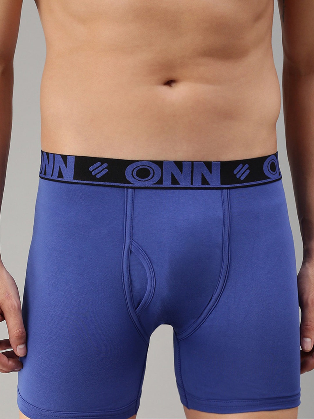 

ONN Men Blue Solid Trunk