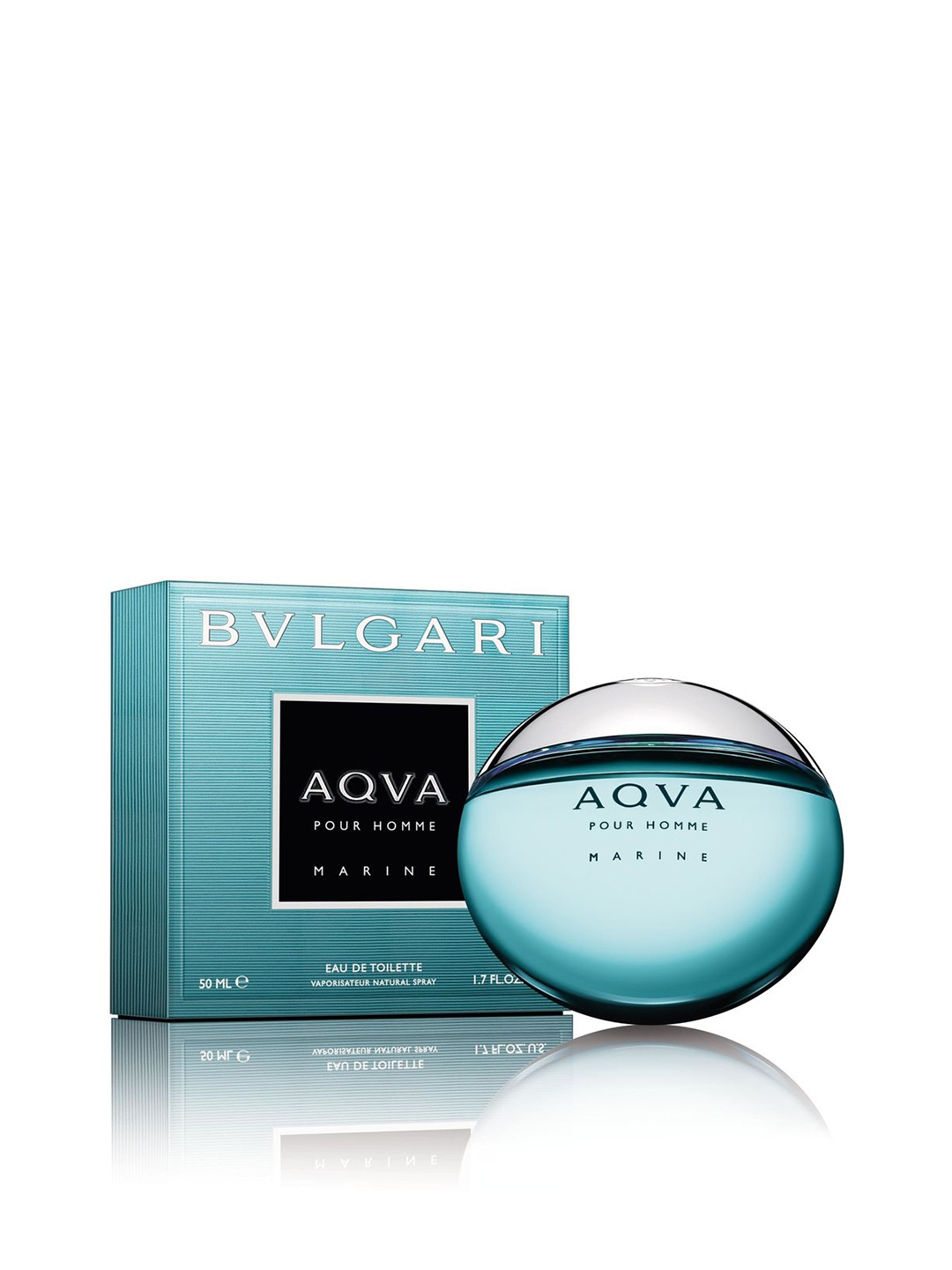

BVLGARI Men Aqva Pour Homme Marine EDT 50 ml, Turquoise blue