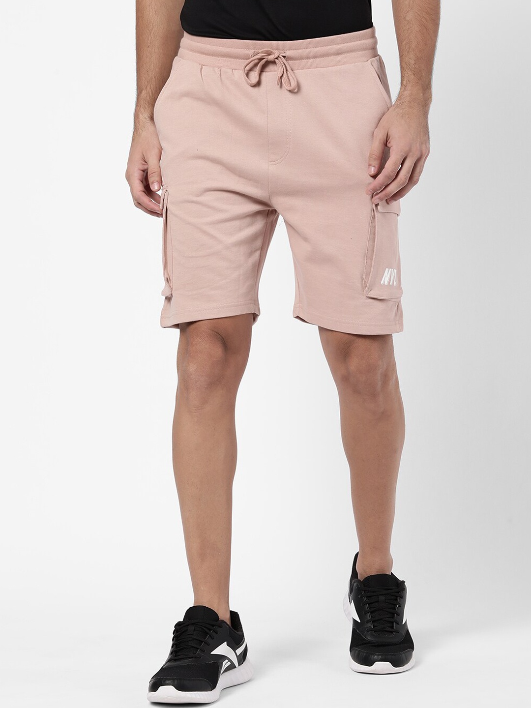 

R&B Men Pink Sports Shorts