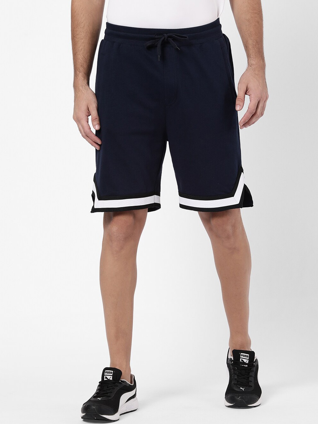 

R&B Men Navy Blue Shorts