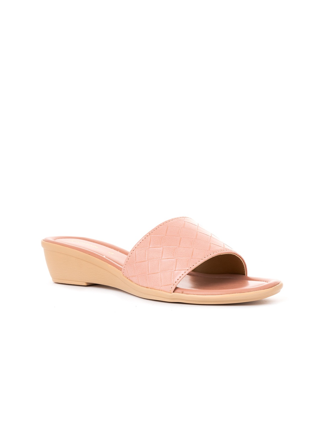 

Khadims Women Pink Wedge Mules