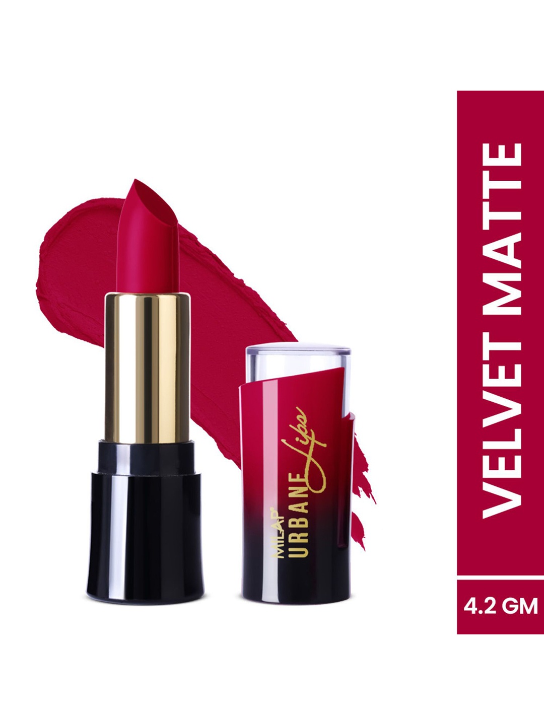 

MILAP Urbane Velvet Matte Lipstick - 4.2 gm - Fire N' Ice, Maroon