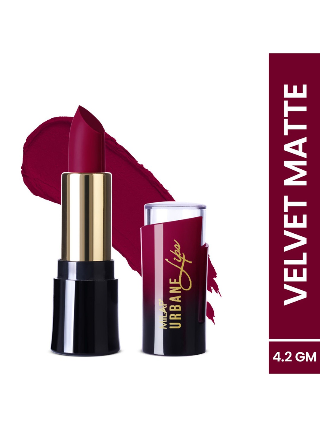 

MILAP Maroon Velvet matte lipstick