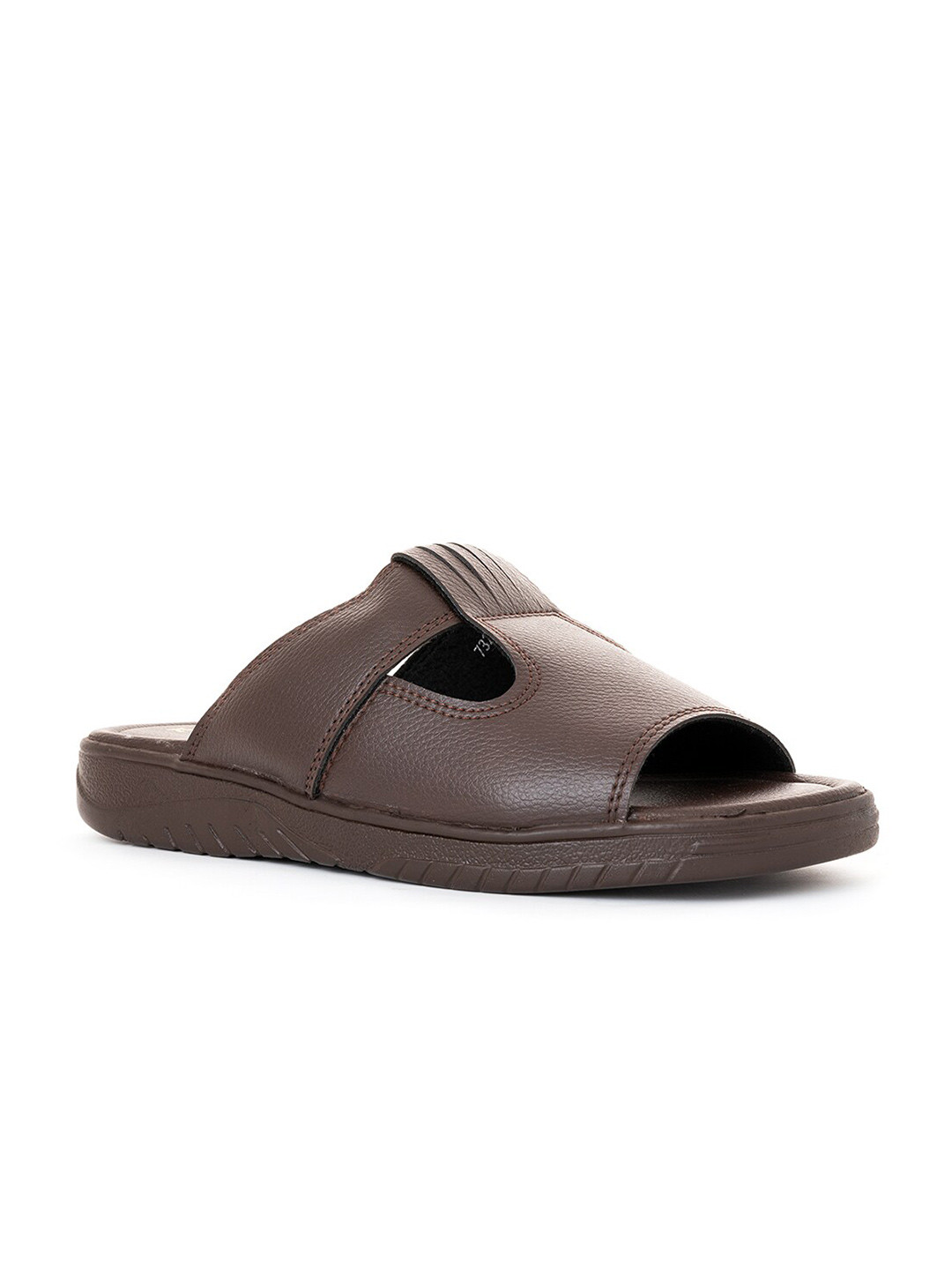 

Khadims Men Brown Comfort Sandals