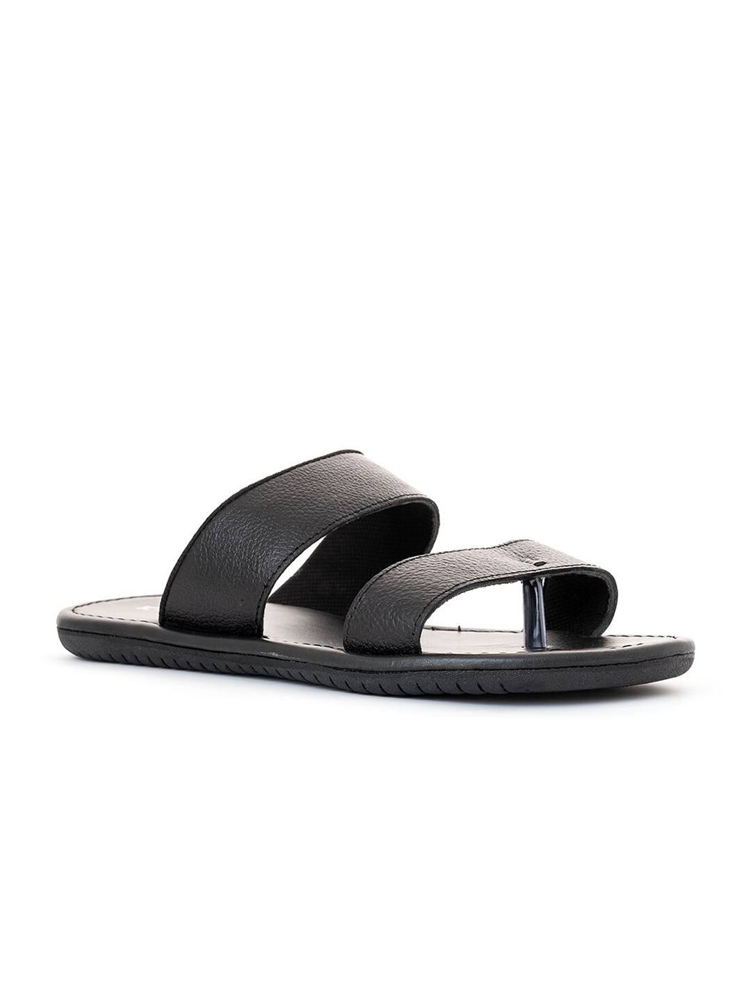 

Khadims Men Black Comfort Sandals