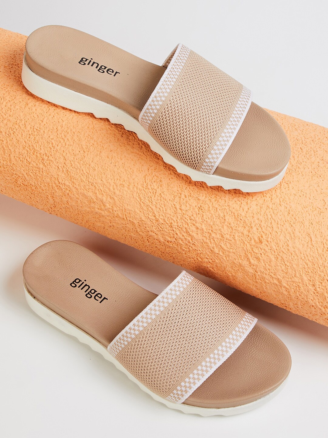 

Ginger by Lifestyle Women Beige Flats
