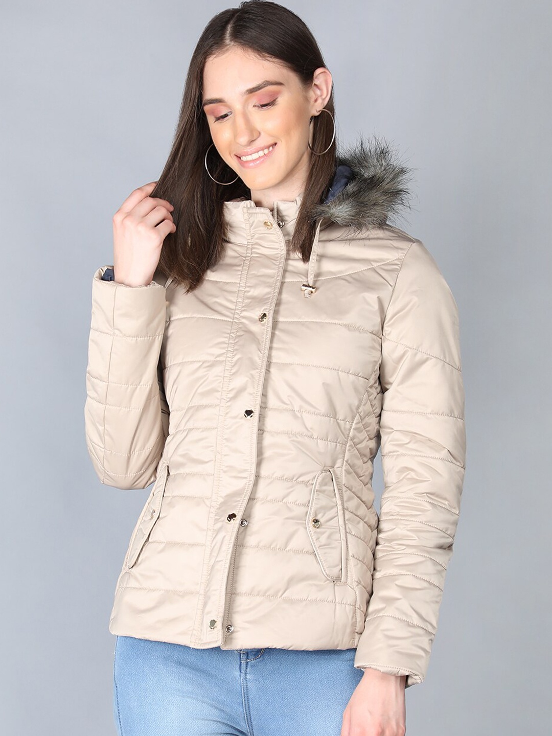 

LURE URBAN Women Beige Longline Tailored Jacket