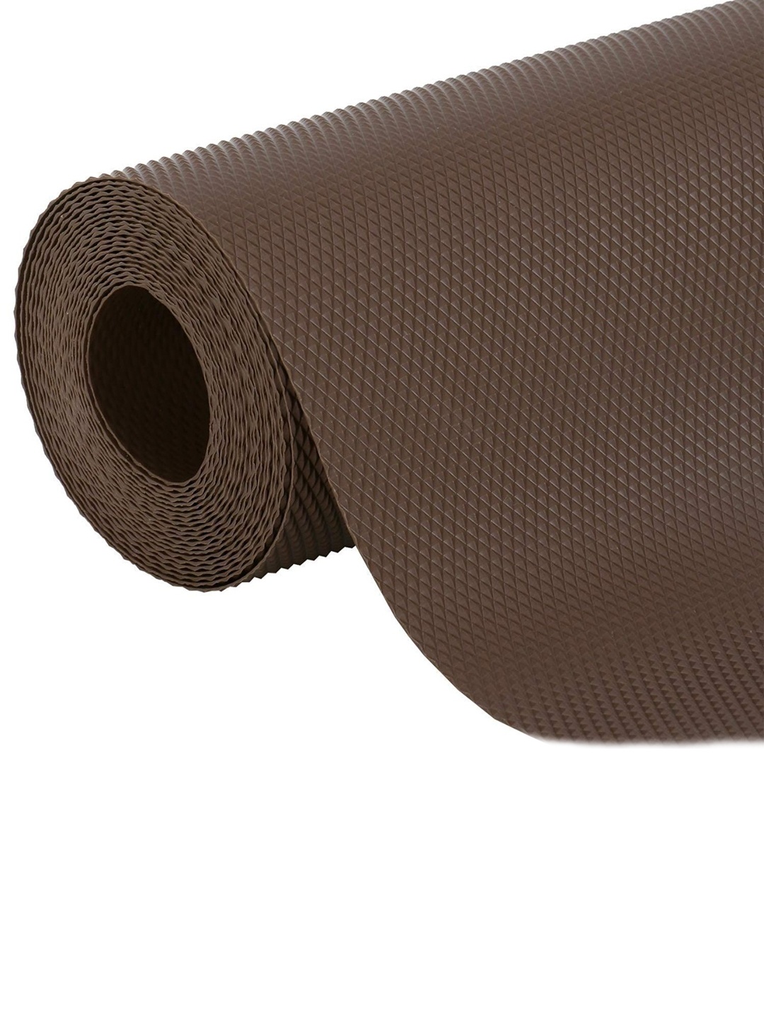 

DREAM WEAVERZ Textured 3 Meter Water Resistant Anti-Slip Drawers & Shelf Liner Roll, Brown