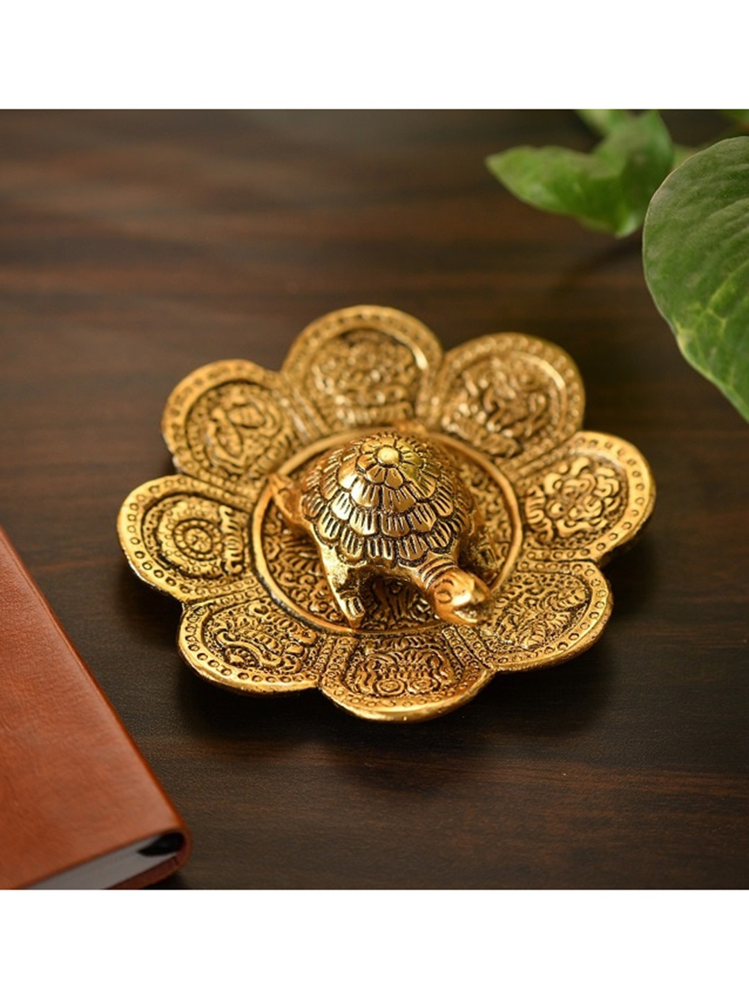 

Fashion Bizz Gold-Toned Turtle Figurine Showpiece