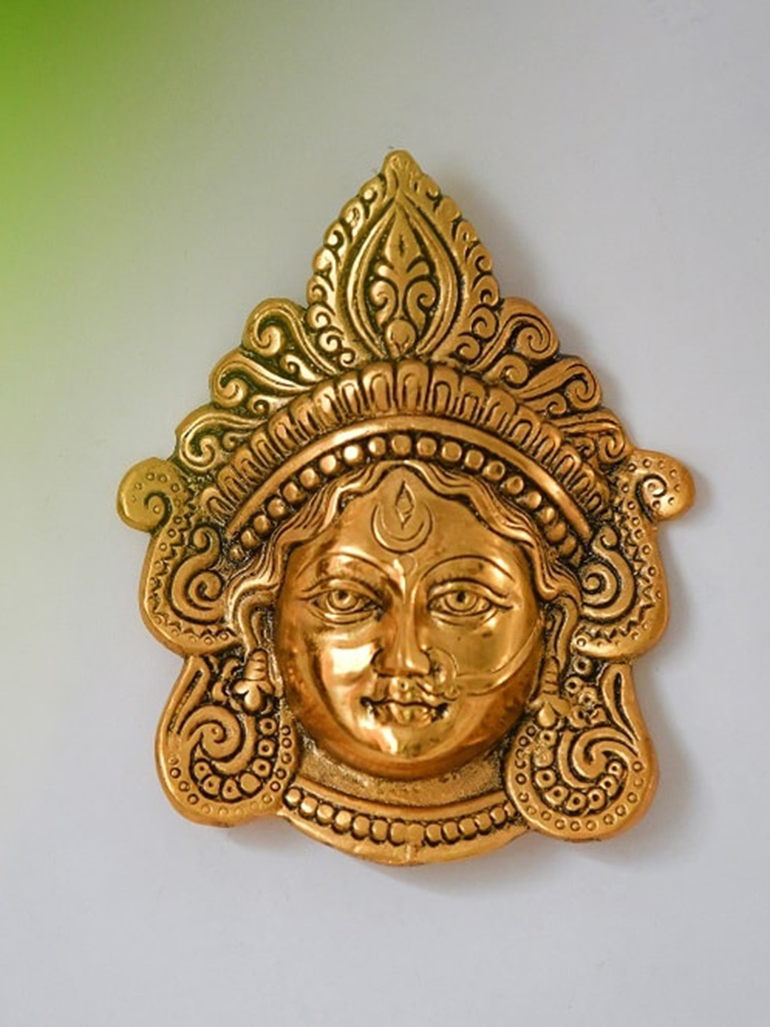 

Fashion Bizz Gold-Toned Metal Durgaface Showpiece