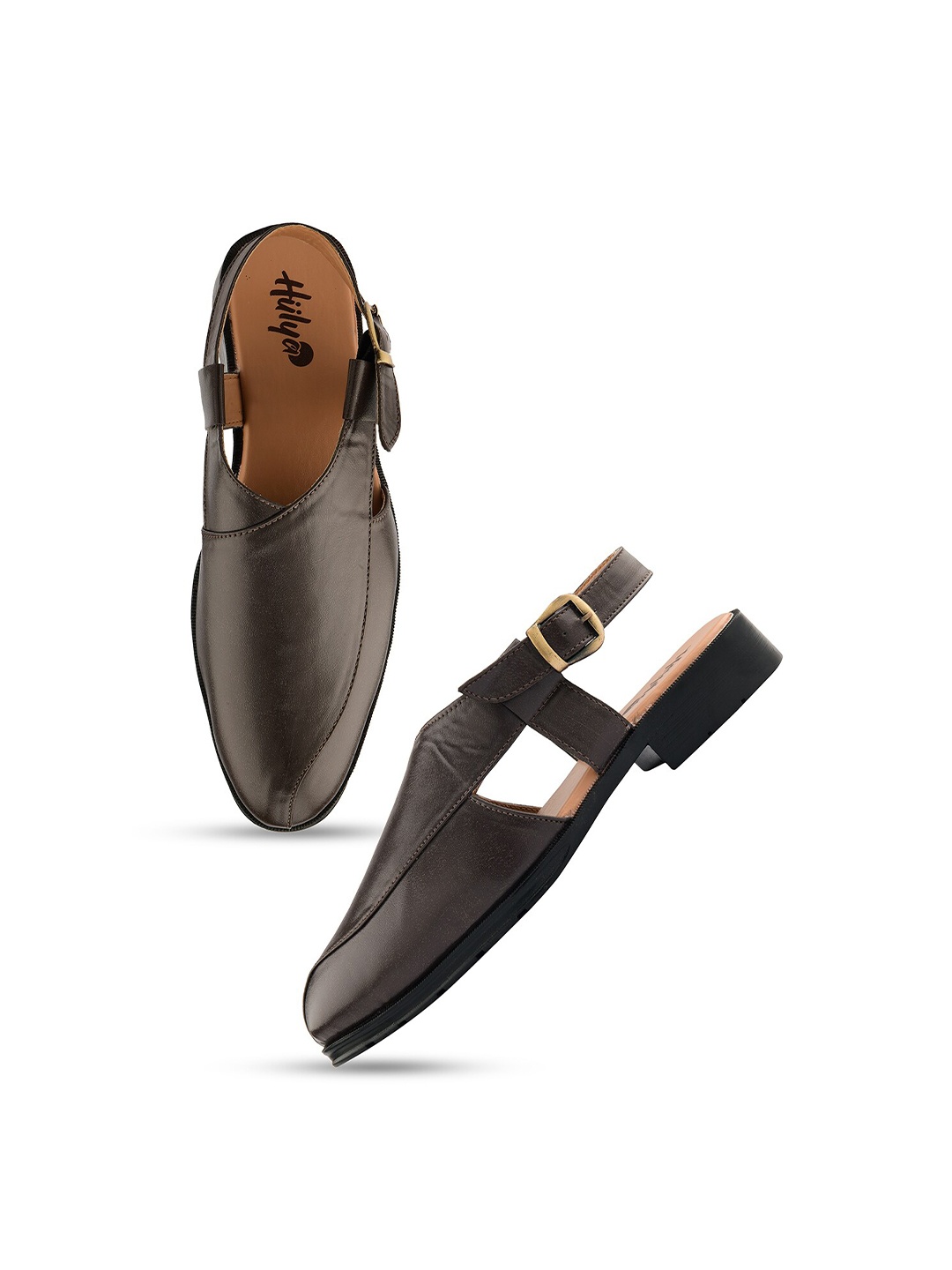 

Hulya Men Brown Comfort Sandals