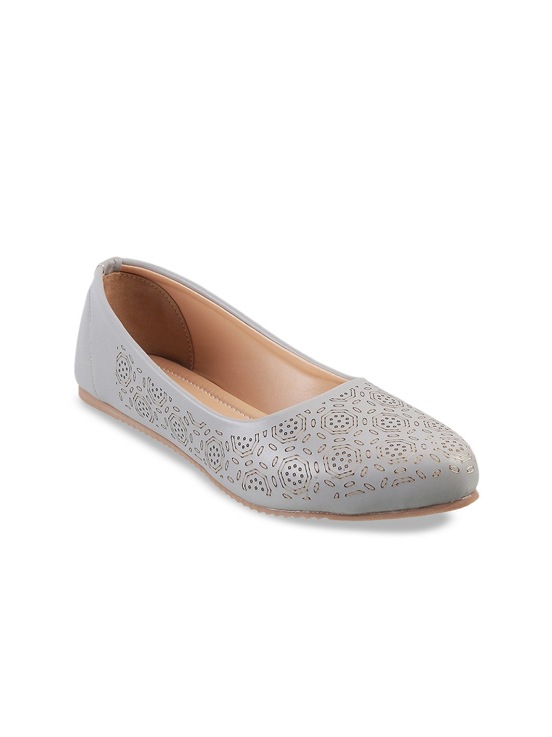 

WALKWAY by Metro Women Grey Ballerinas Flats