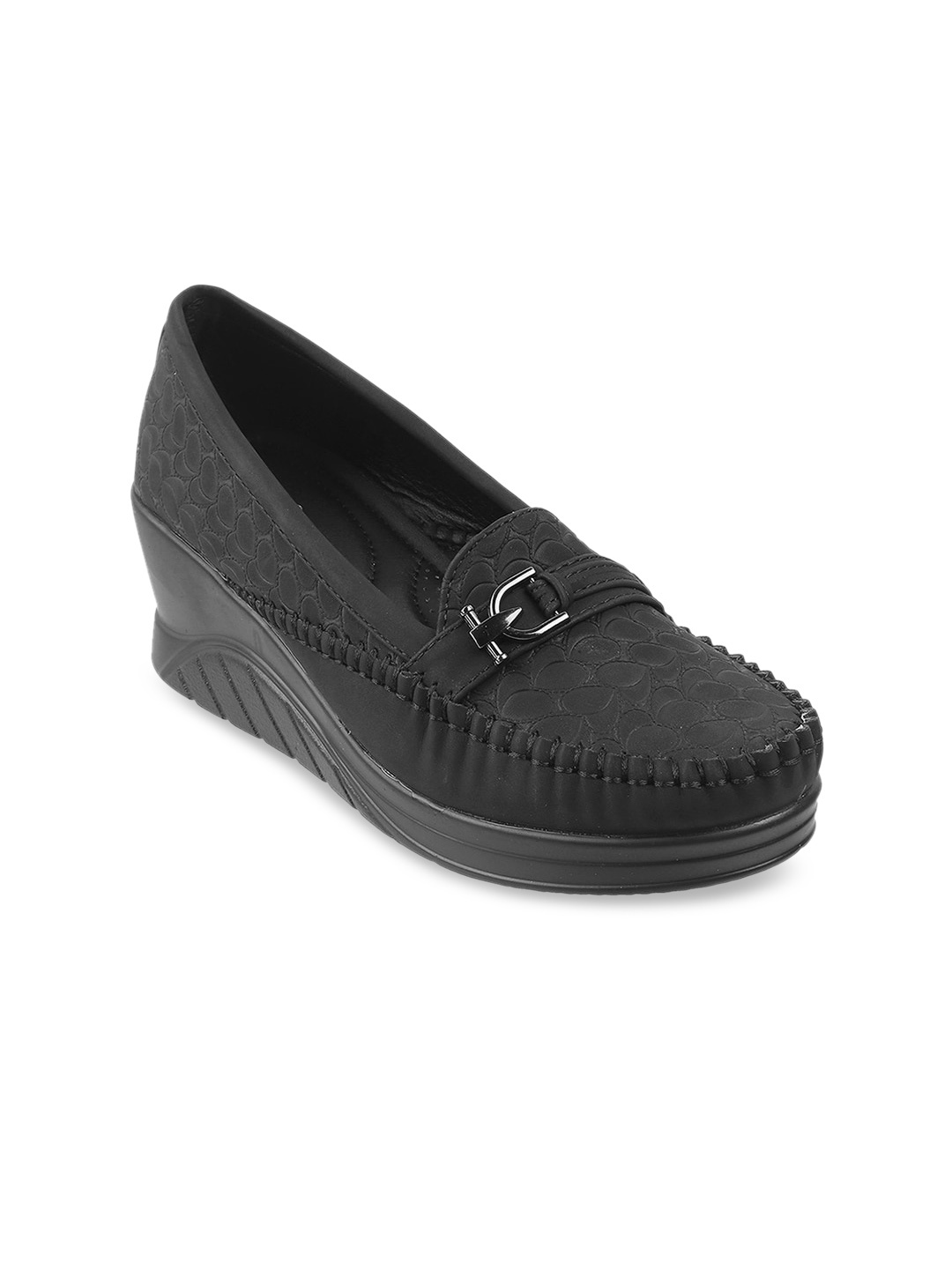 

Metro Women Black Wedge Pumps