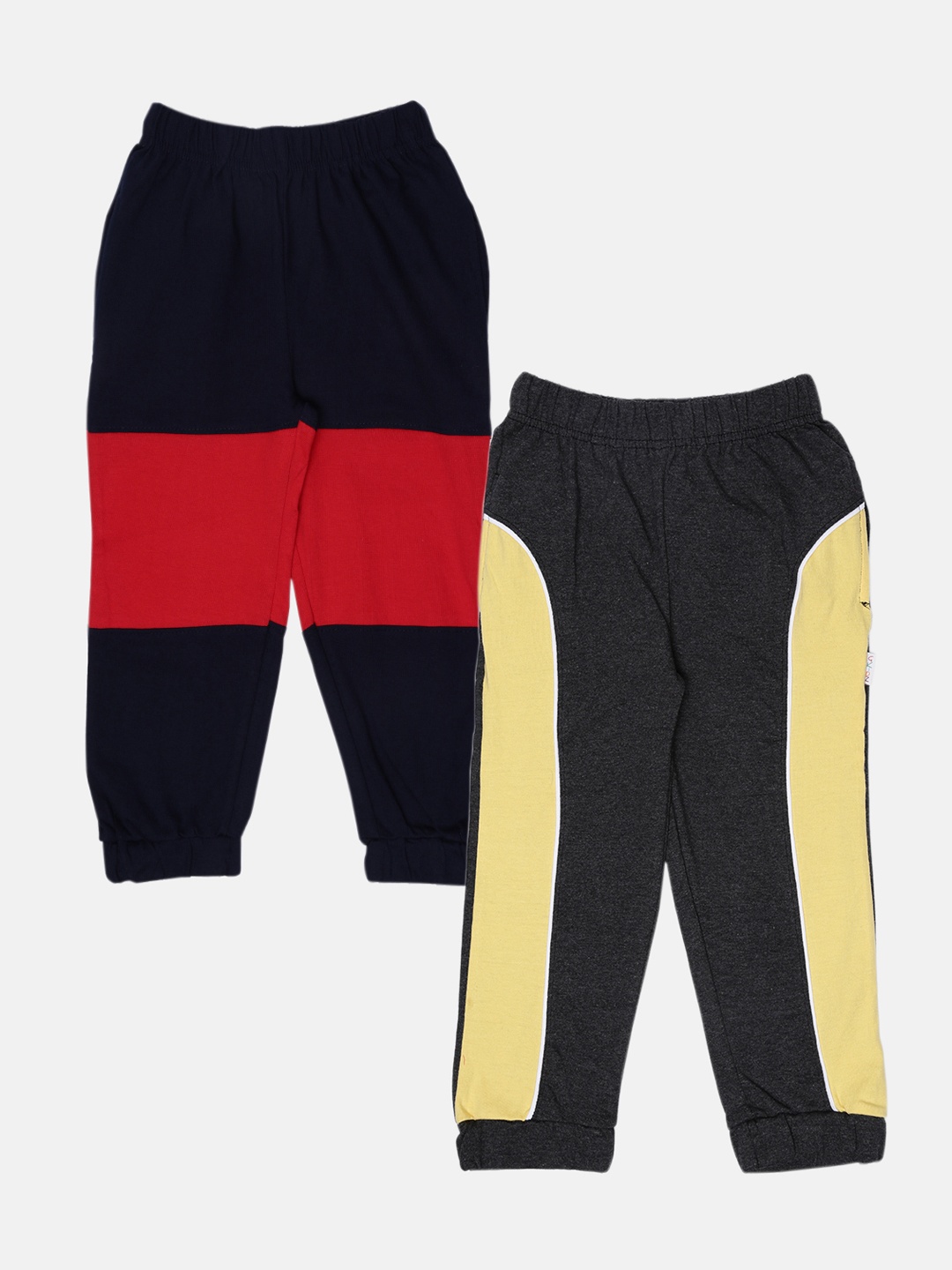 

GKIDZ Boys Pack of 2 Track Pants, Grey