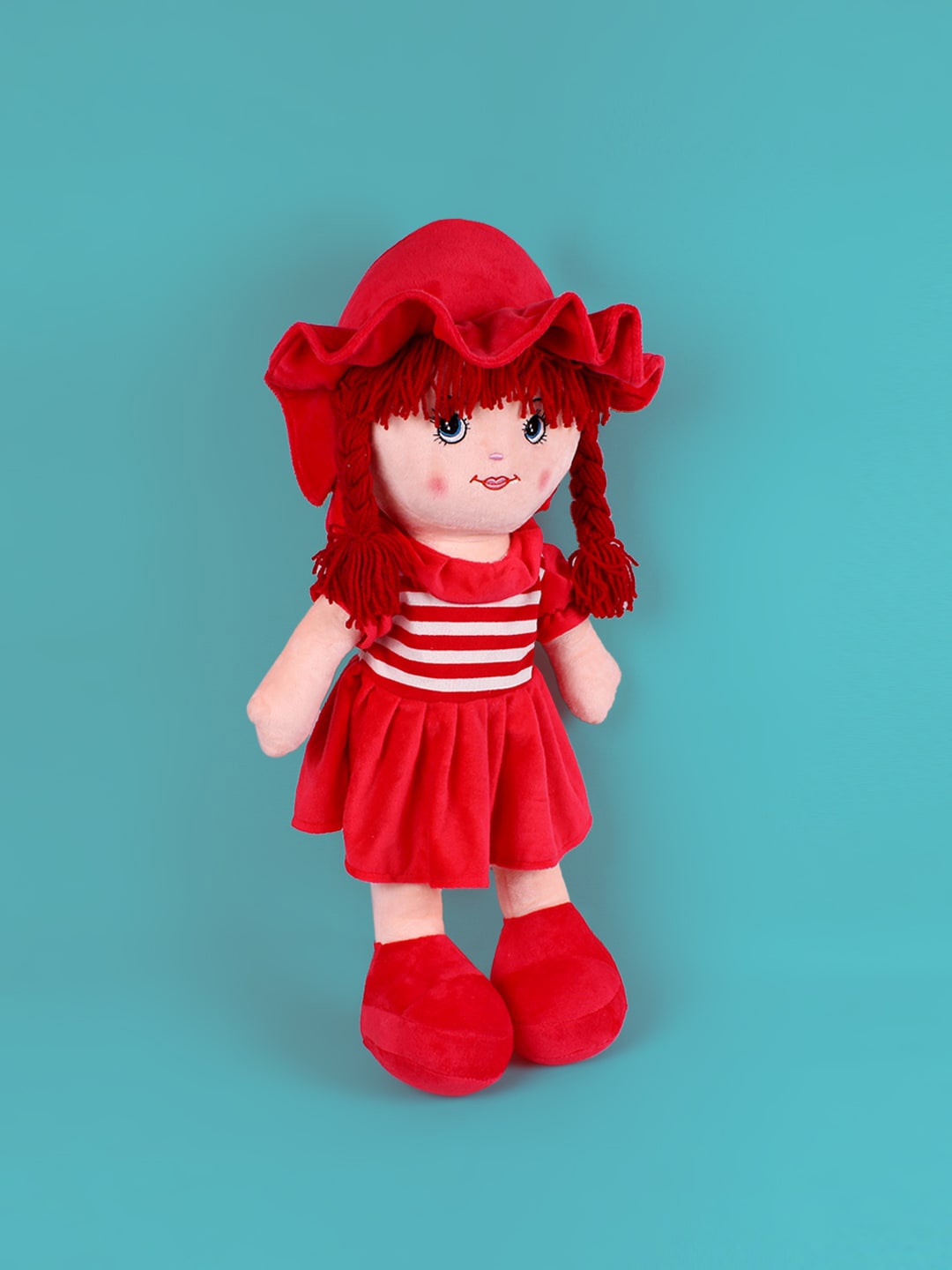 

DukieKooky Kids Red Soft Toys and Dolls