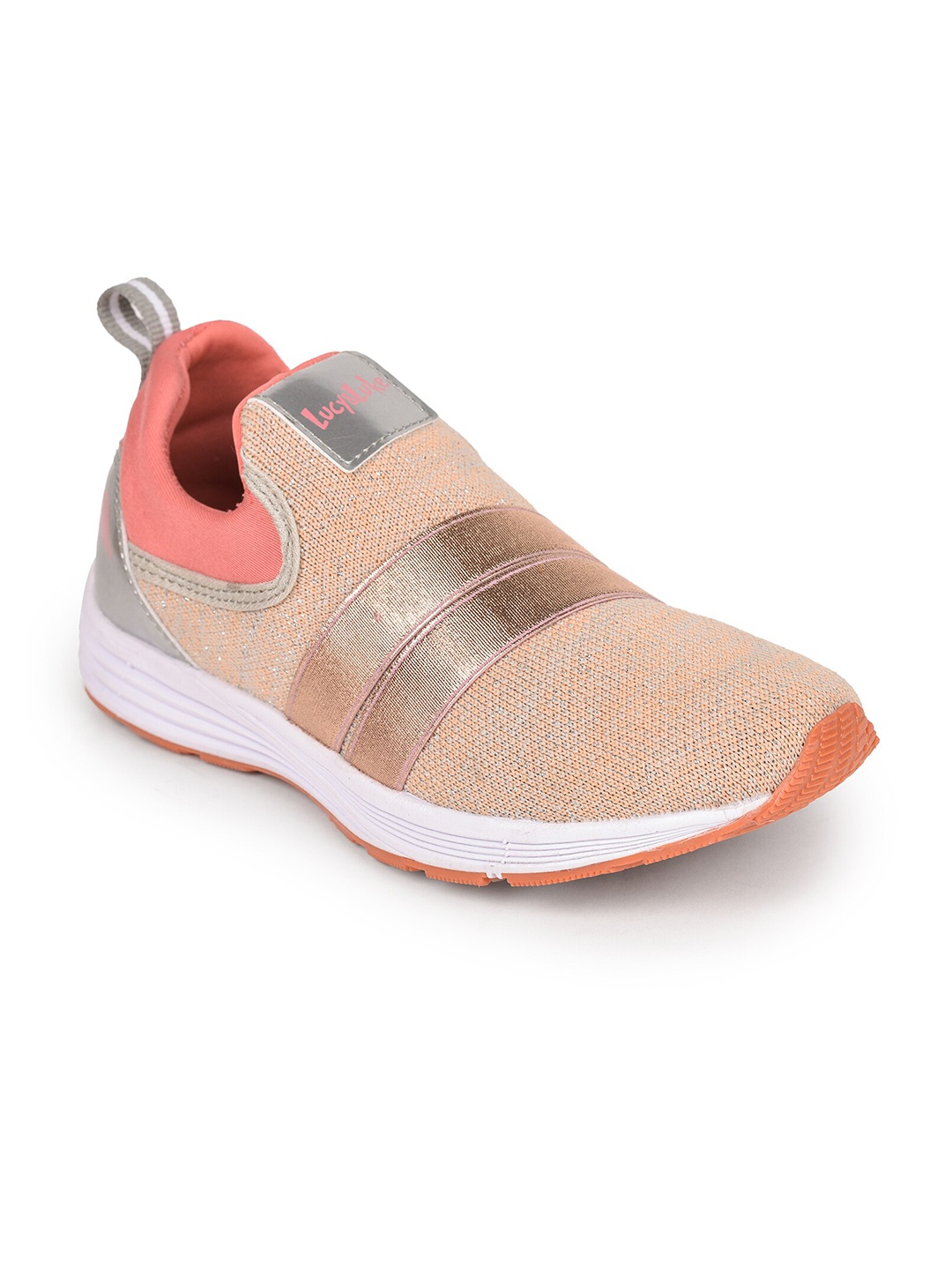 

Liberty Unisex Kids Peach Walking Non-Marking Shoes