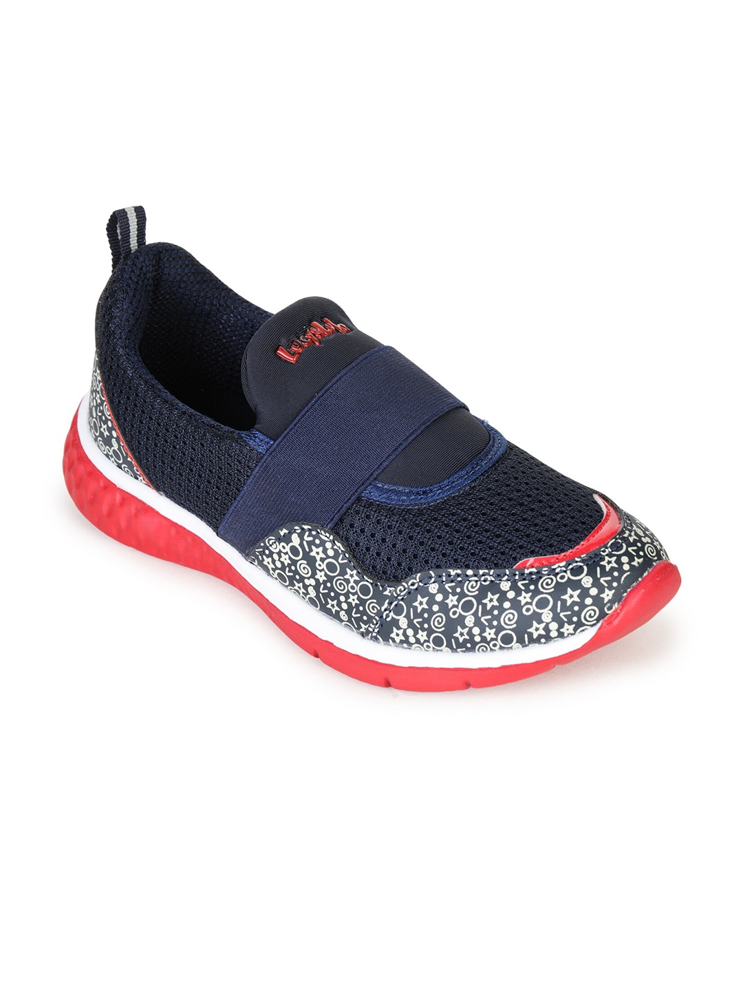 

Liberty Unisex Kids Blue & Red Walking Non-Marking Shoes